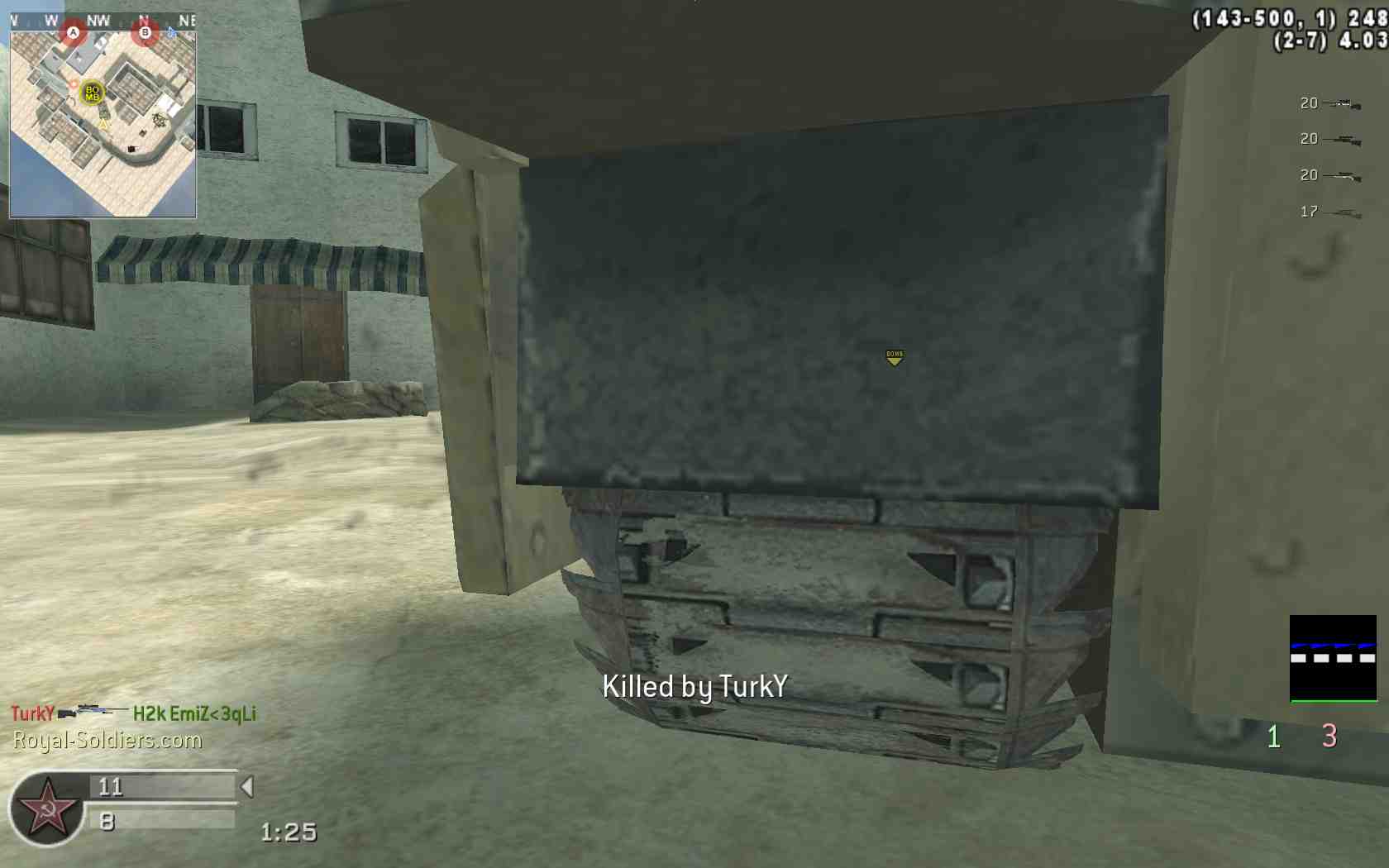 H2k EmiZ<3qLi, mp_toujane_beta, |RS|Sniper Only Promod - Round: 4/20