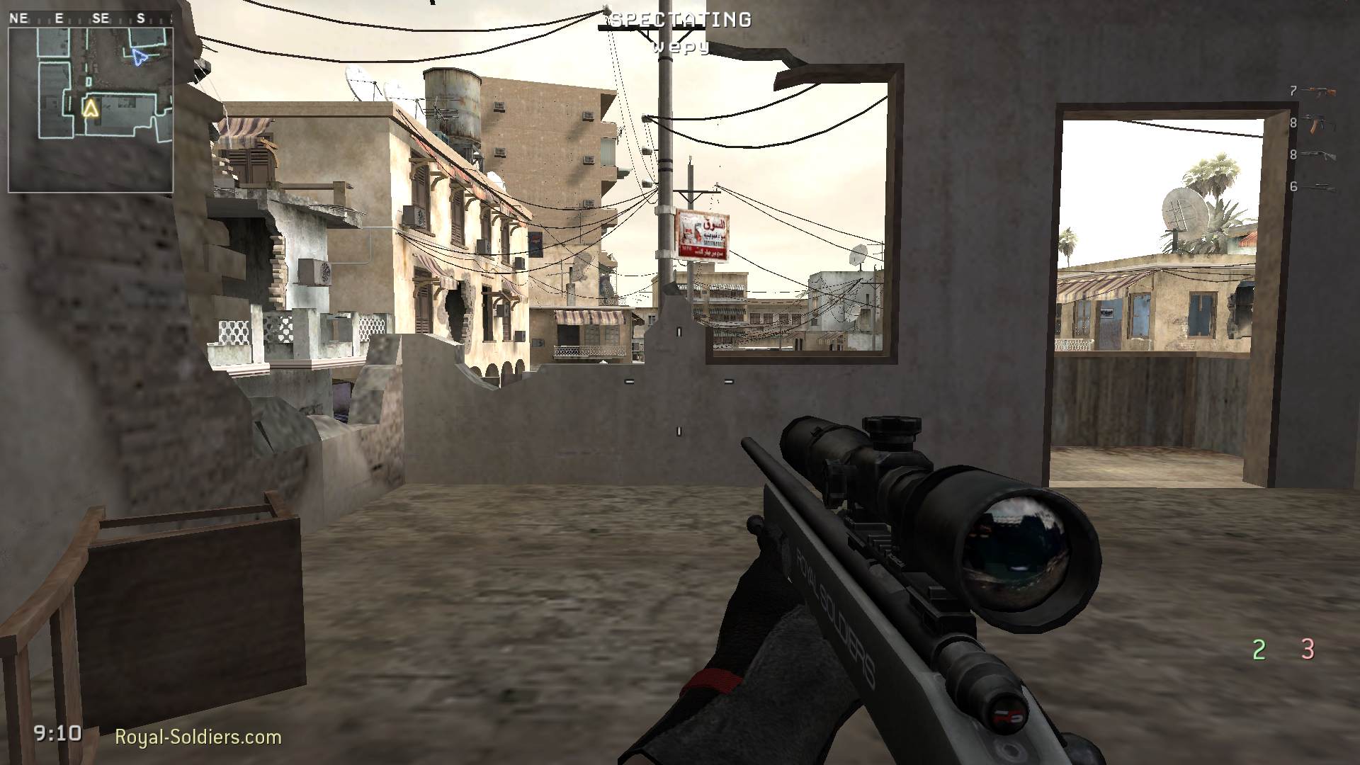 Bruce U, mp_crossfire, |RS|Promod TDM