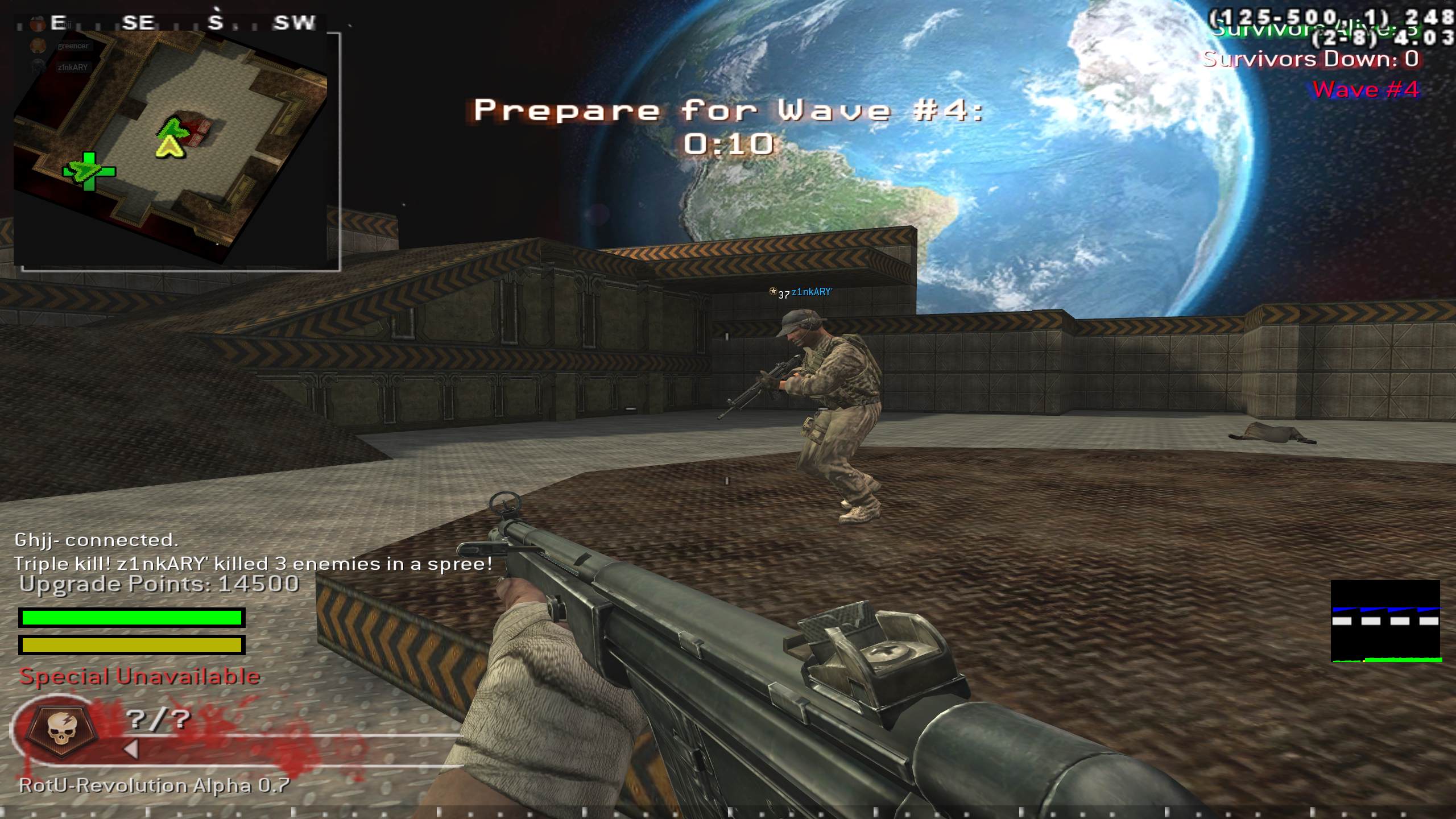 Ghjj-, mp_fnrp_quake3_arena, |RS|RotU-Revolution - Zombies