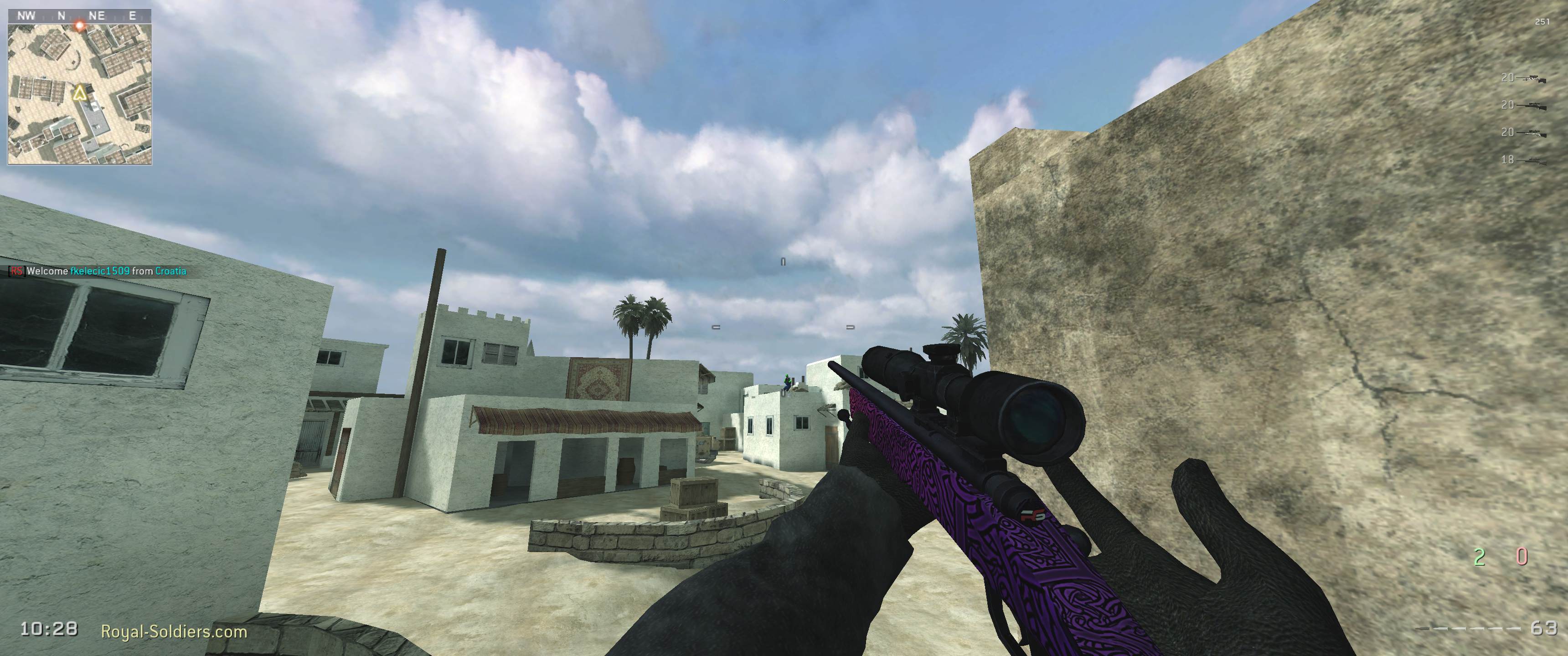 Kax, mp_toujane_beta, |RS|Sniper Only Promod