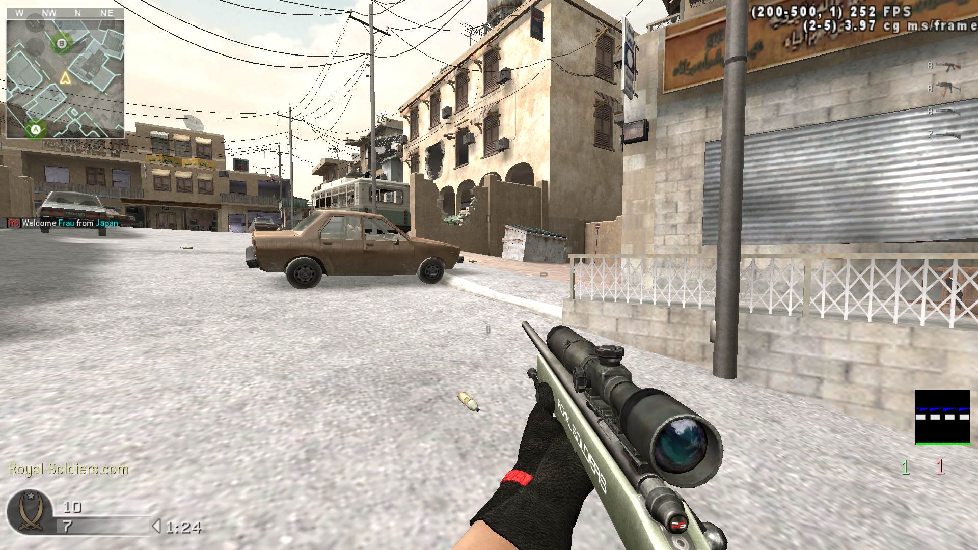 Shups, mp_crossfire, |RS|Promod S&D 2.20 - Round: 16/20