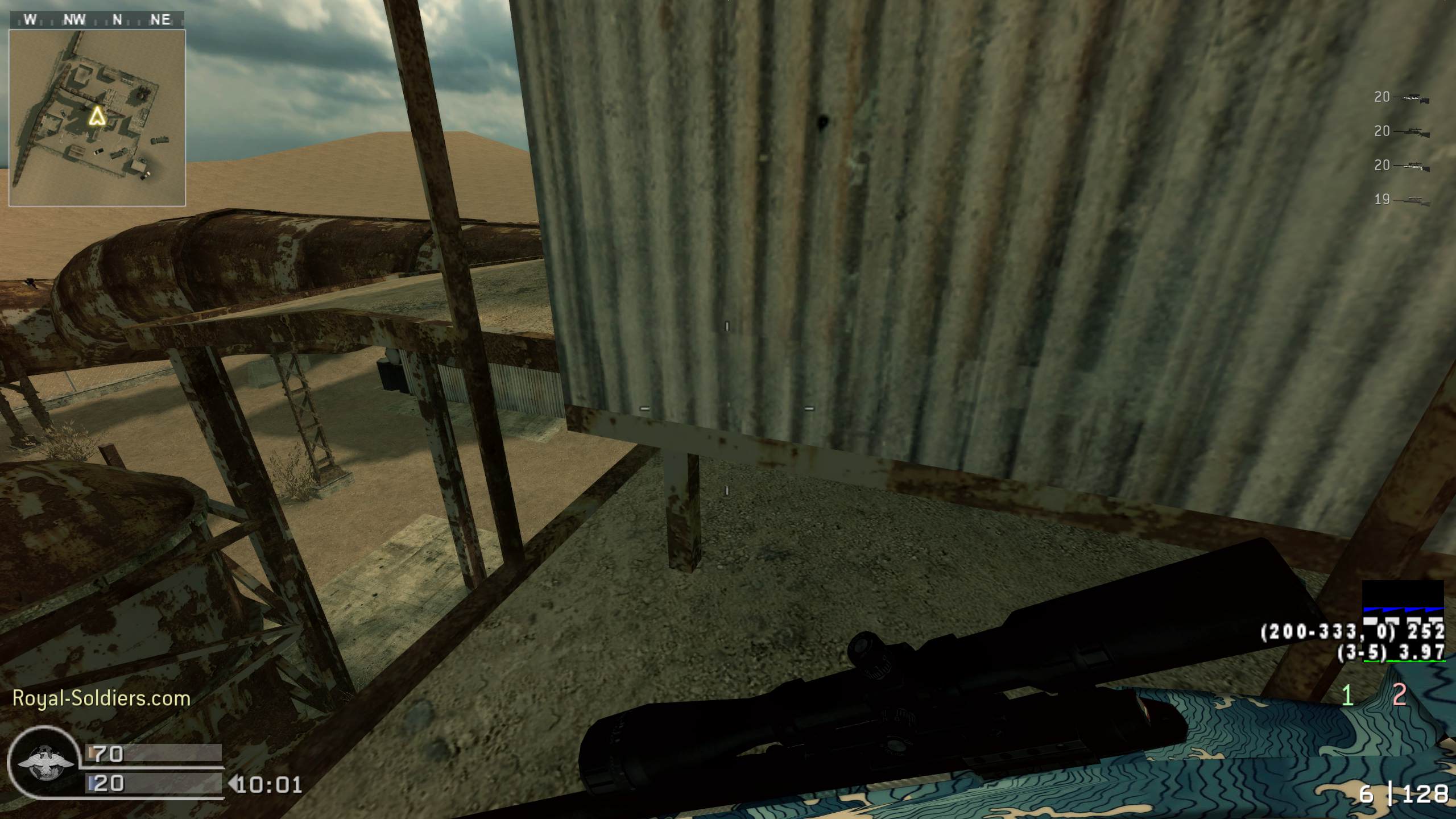 Vataza, mp_modern_rust, |RS|Sniper Only Promod - Round: 7/20