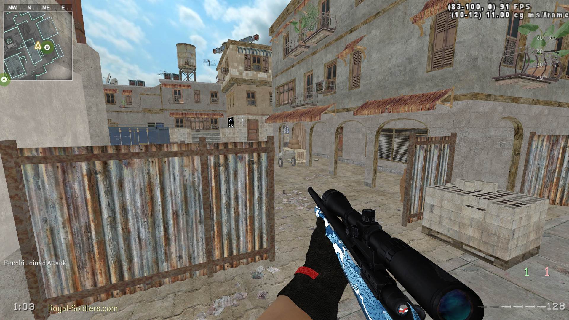 KEB <3, mp_marketcenter, |RS|Sniper Only Promod - Round: 15/20