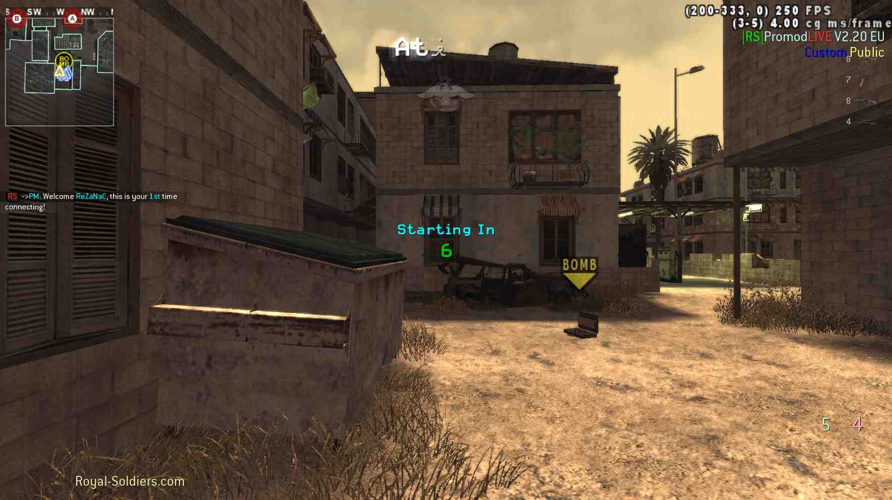 ReZaNaC, mp_citystreets, |RS|Promod S&D 2.20 - Round: 6/20