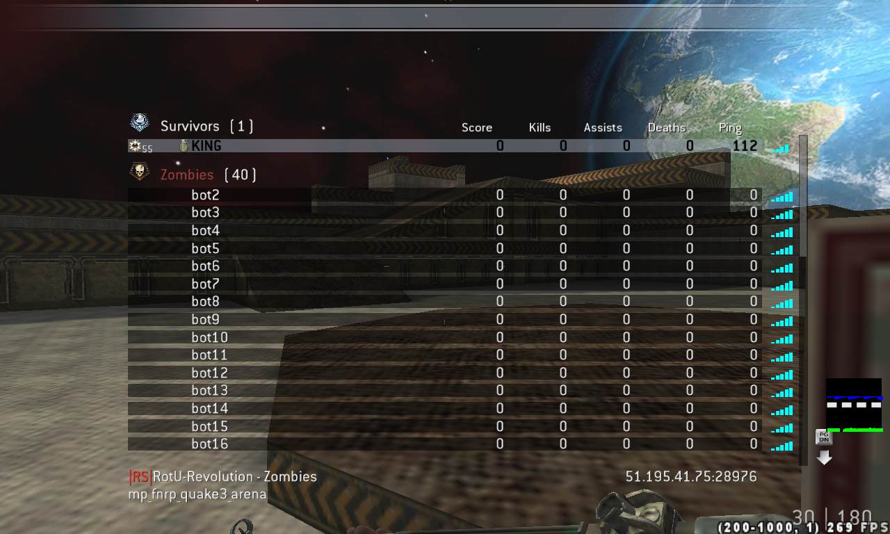 KlNG, mp_fnrp_quake3_arena, |RS|RotU-Revolution - Zombies