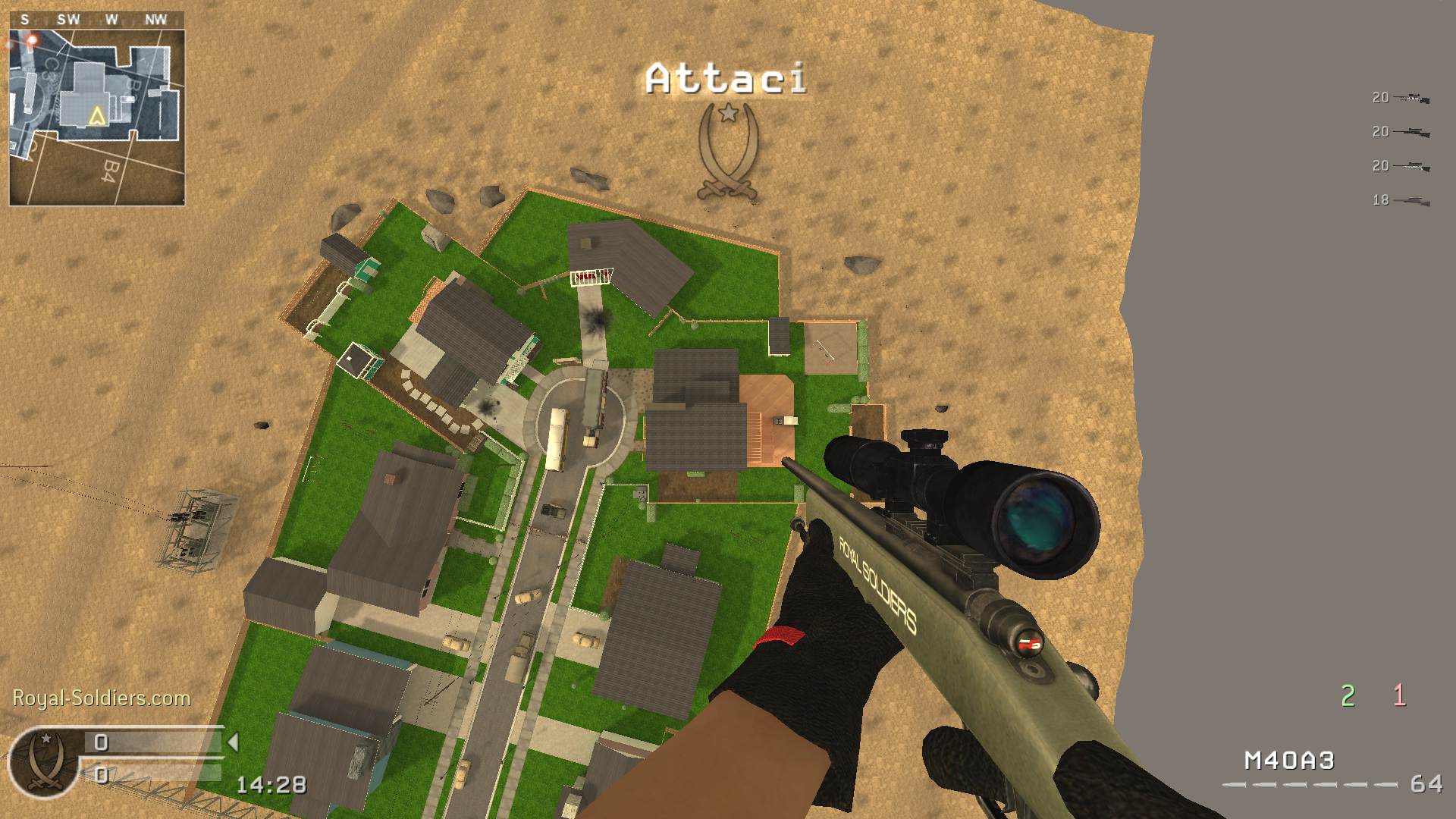 FrydomCz, mp_nuketown, |RS|Sniper Only Promod - Round: 7/20