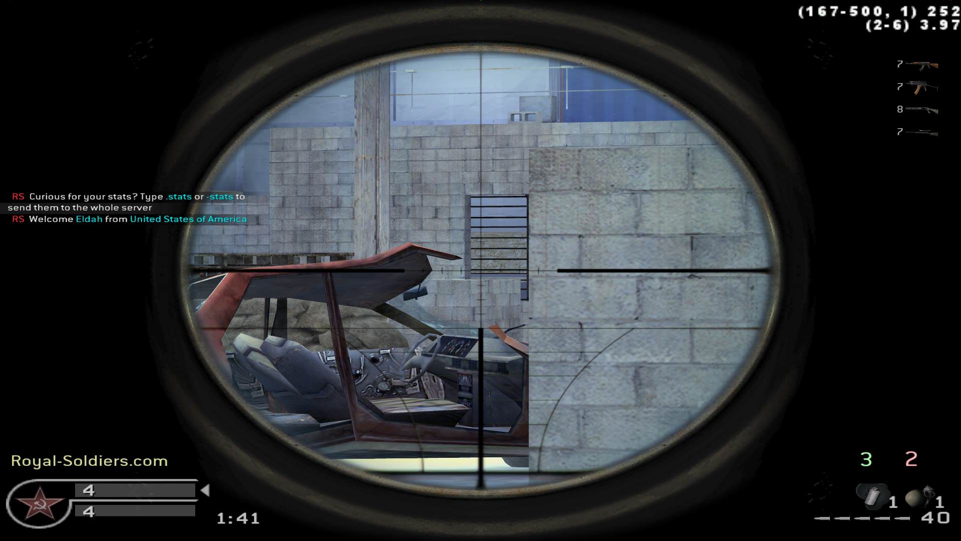 Eldah, mp_killhouse, |RS|Promod S&D 2.20 - Round: 9/20