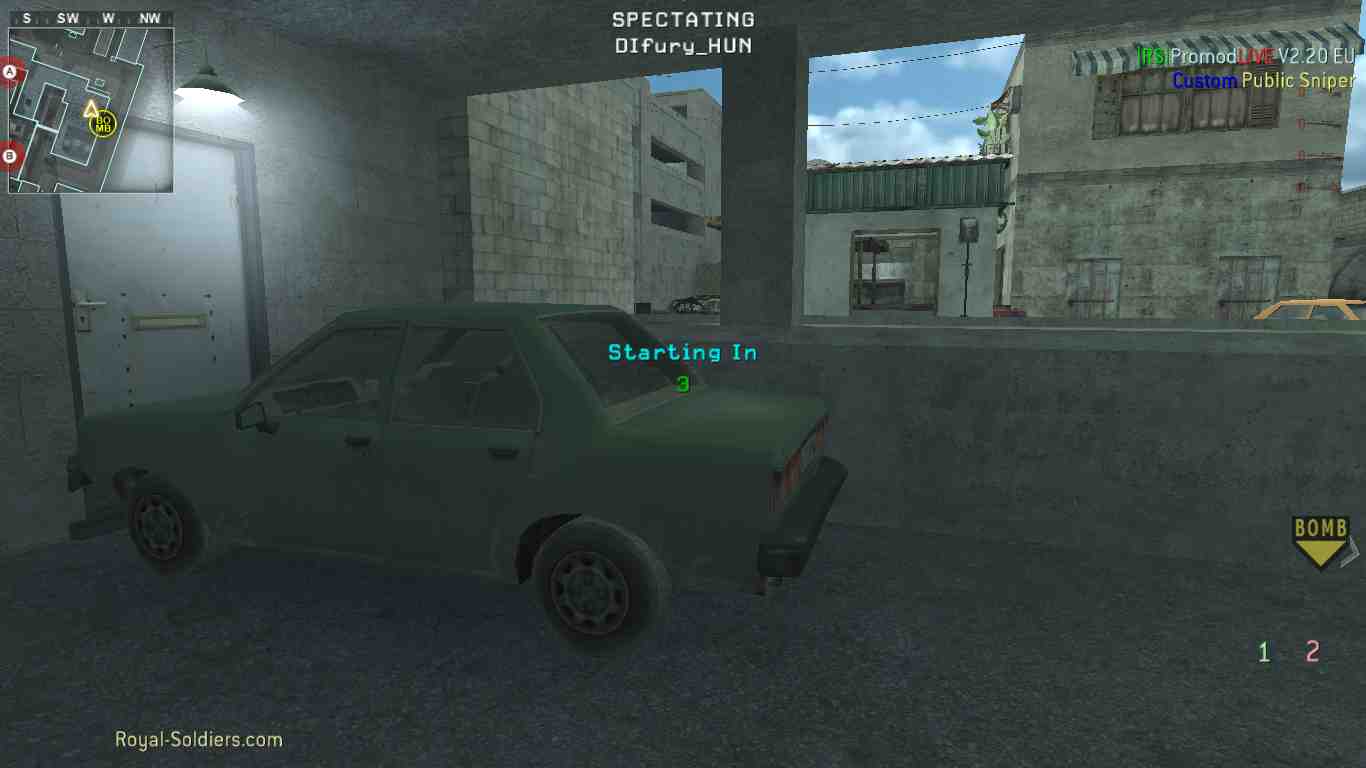 haland, mp_marketcenter, |RS|Sniper Only Promod - Round: 4/20