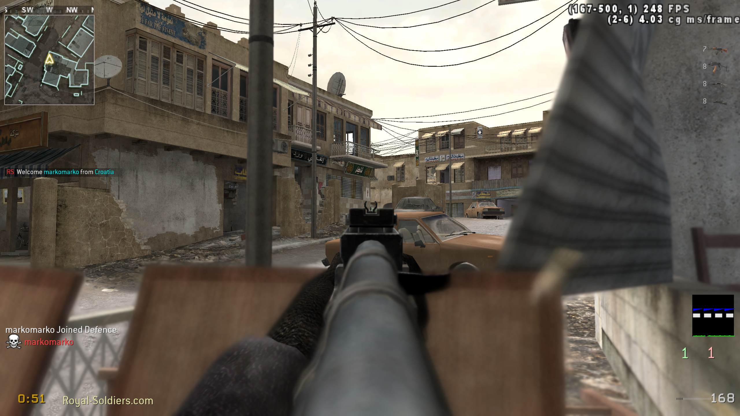 rizla1412, mp_crossfire, |RS|Promod TDM