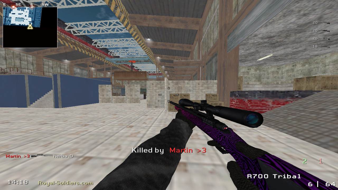 herba :D, mp_bubba, |RS|Sniper Only Promod - Round: 17/20
