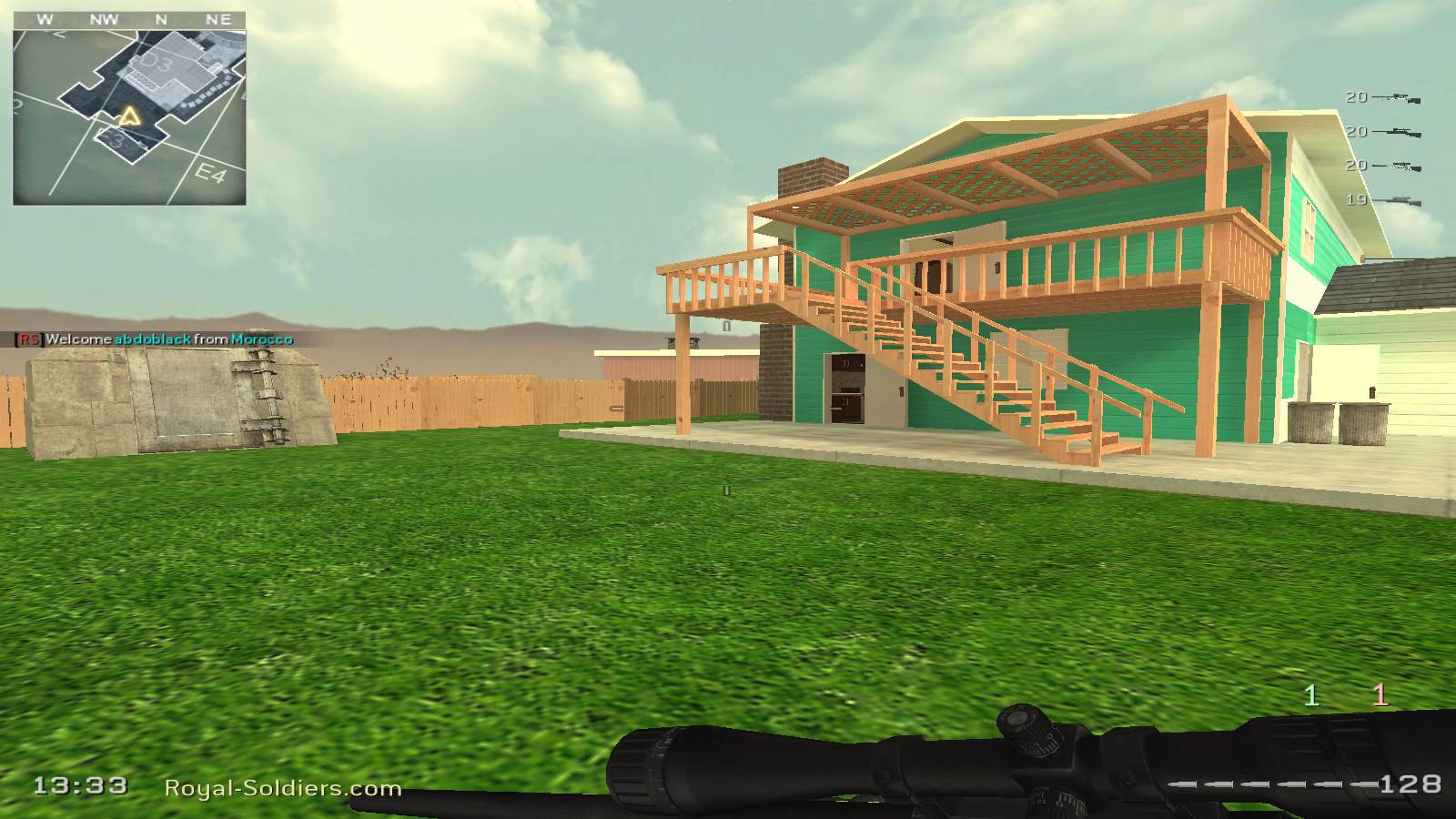 abdo1balle, mp_nuketown, |RS|Sniper Only Promod - Round: 5/20
