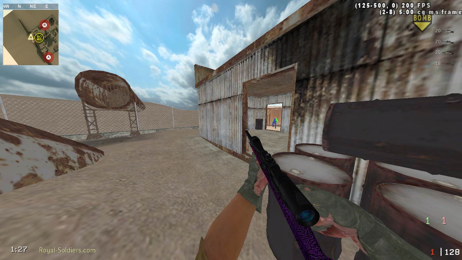 DOOM, mp_modern_rust, |RS|Sniper Only Promod - Round: 13/20