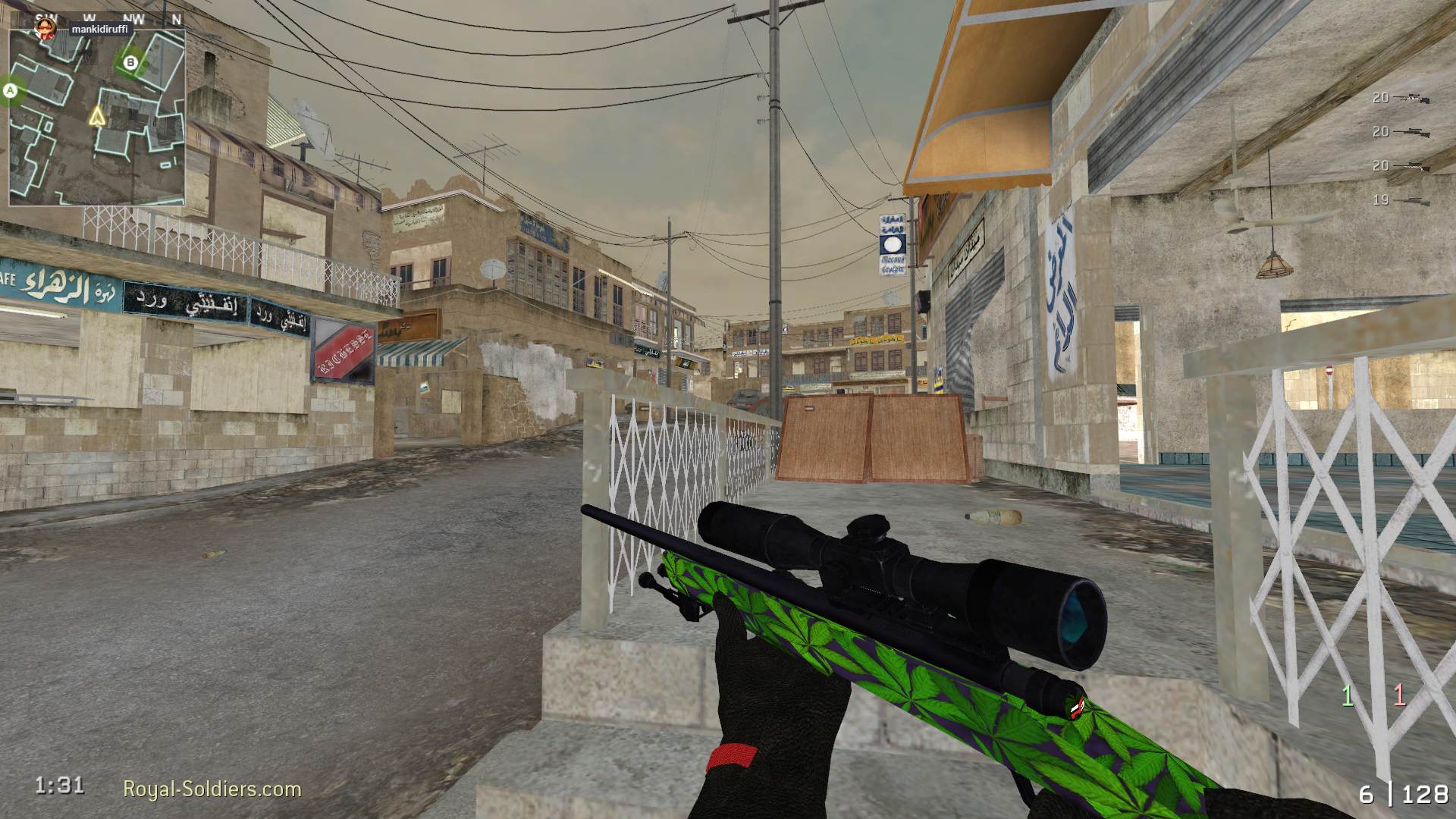 rolly o7, mp_crossfire, |RS|Sniper Only Promod - Round: 4/20