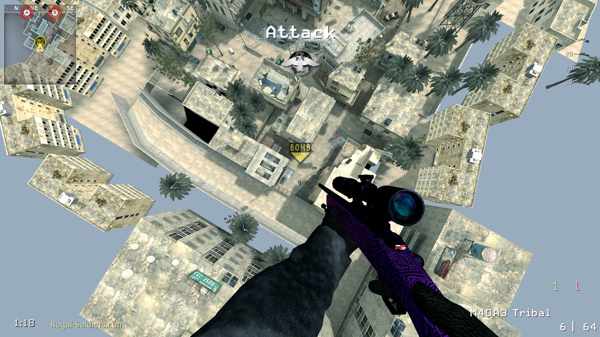 PUPARA, mp_crash, |RS|Sniper Only Promod - Round: 2/20