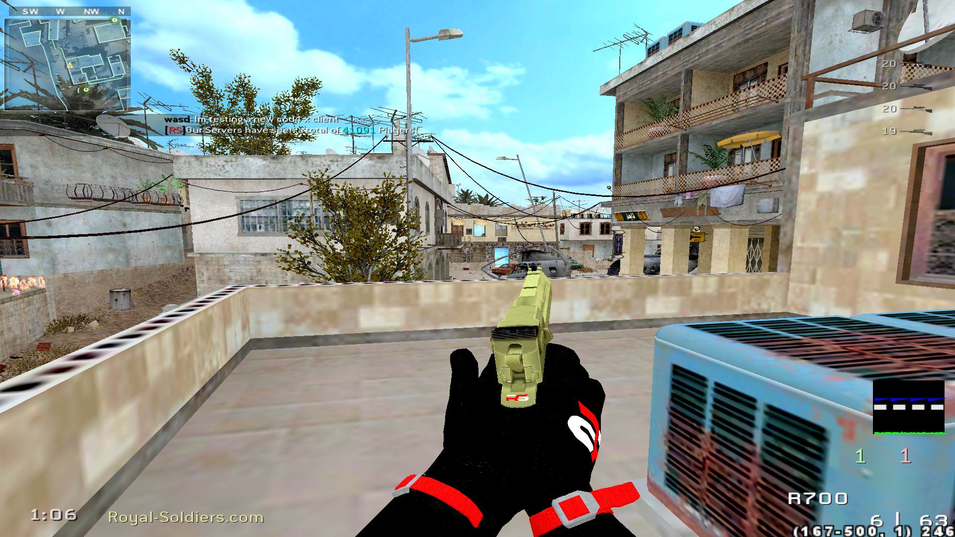 wasd, mp_crash, |RS|Sniper Only Promod - Round: 4/20