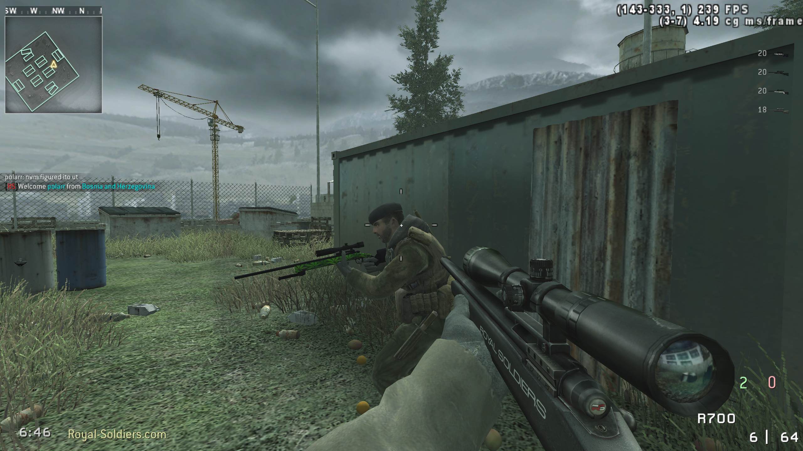 polarr, mp_shipment, |RS|Sniper Only Promod - Round: 0/20