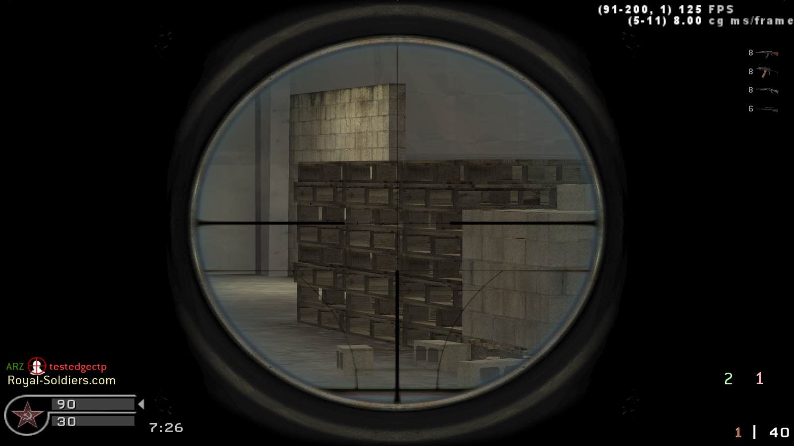 ReZaNaC, mp_killhouse, |RS|Promod TDM