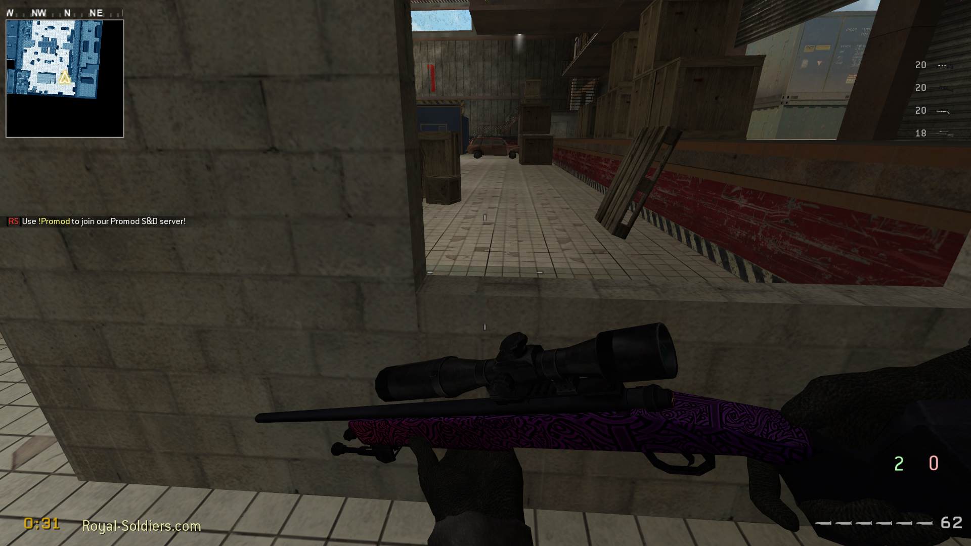 Sp4nky, mp_bubba, |RS|Sniper Only Promod - Round: 12/20