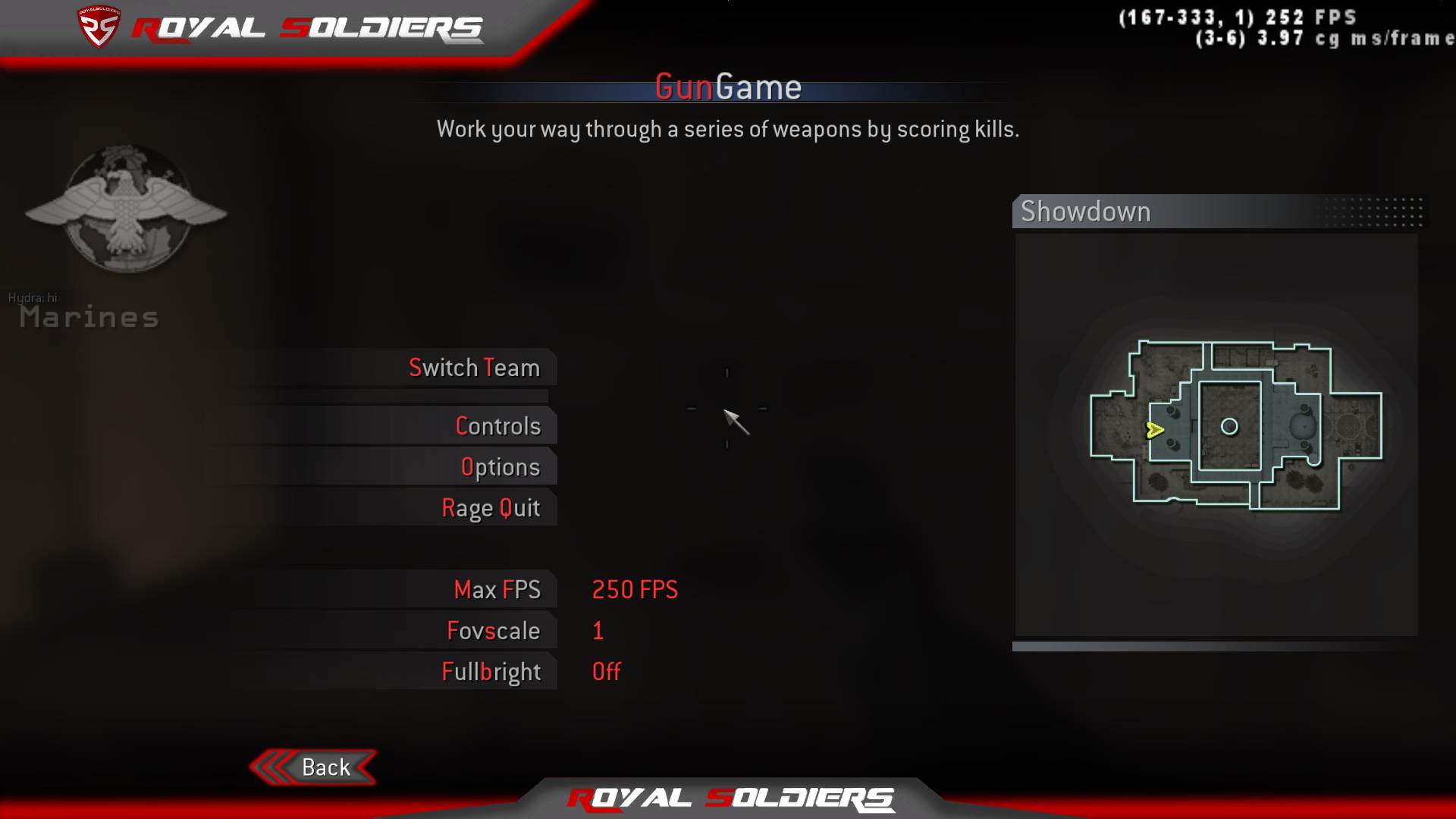 Hydra, mp_showdown, |RS|GunGame