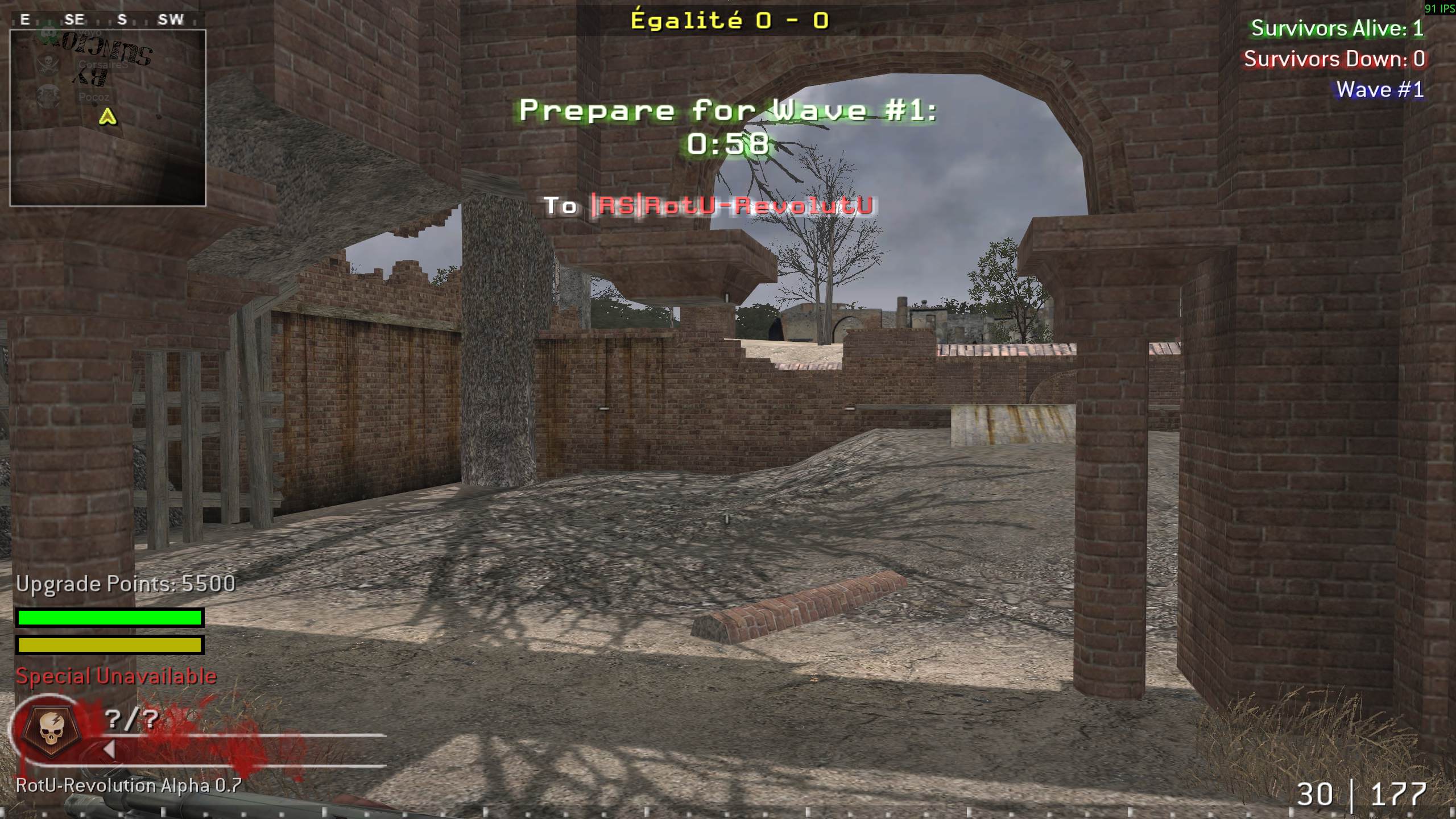 [CorsR]DarK, mp_fnrp_ancient_italy, |RS|RotU-Revolution - Zombies