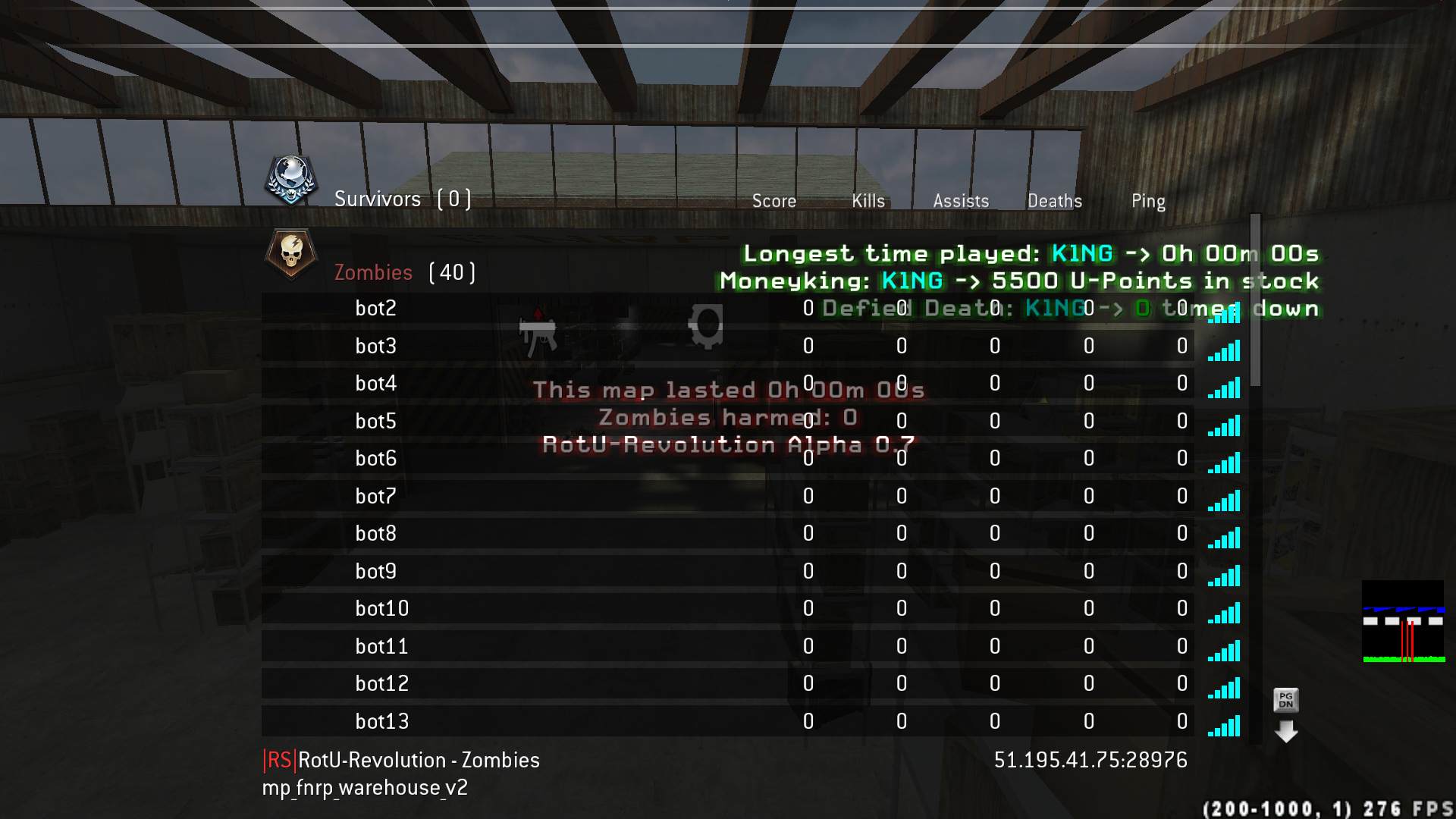 KlNG, mp_fnrp_warehouse_v2, |RS|RotU-Revolution - Zombies