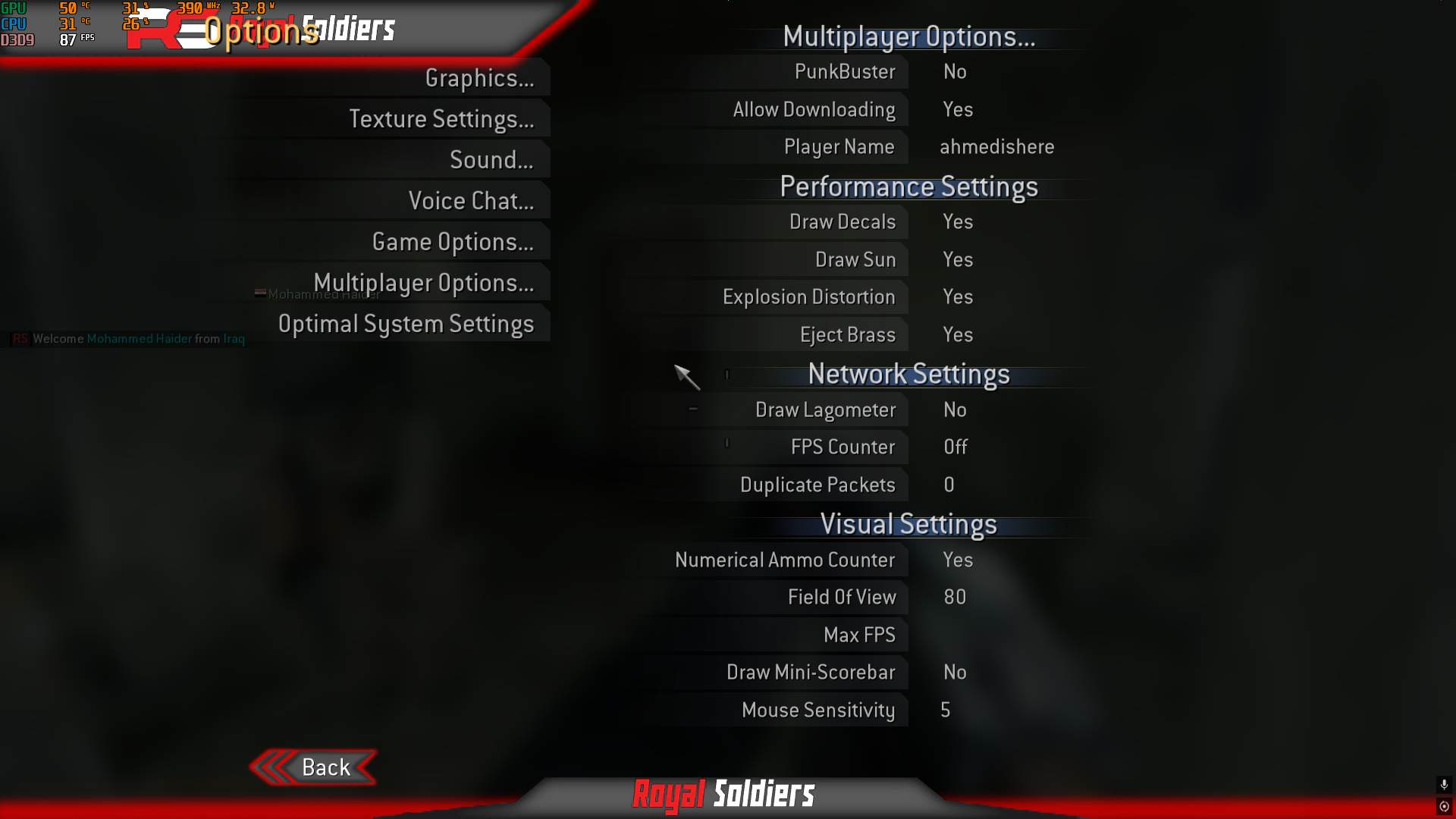 ahmedishere, mp_crash, |RS|Promod TDM