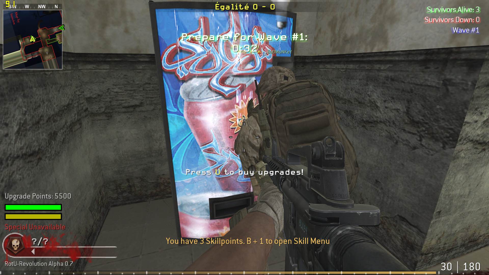 banschee57, mp_fnrp_clinic, |RS|RotU-Revolution - Zombies