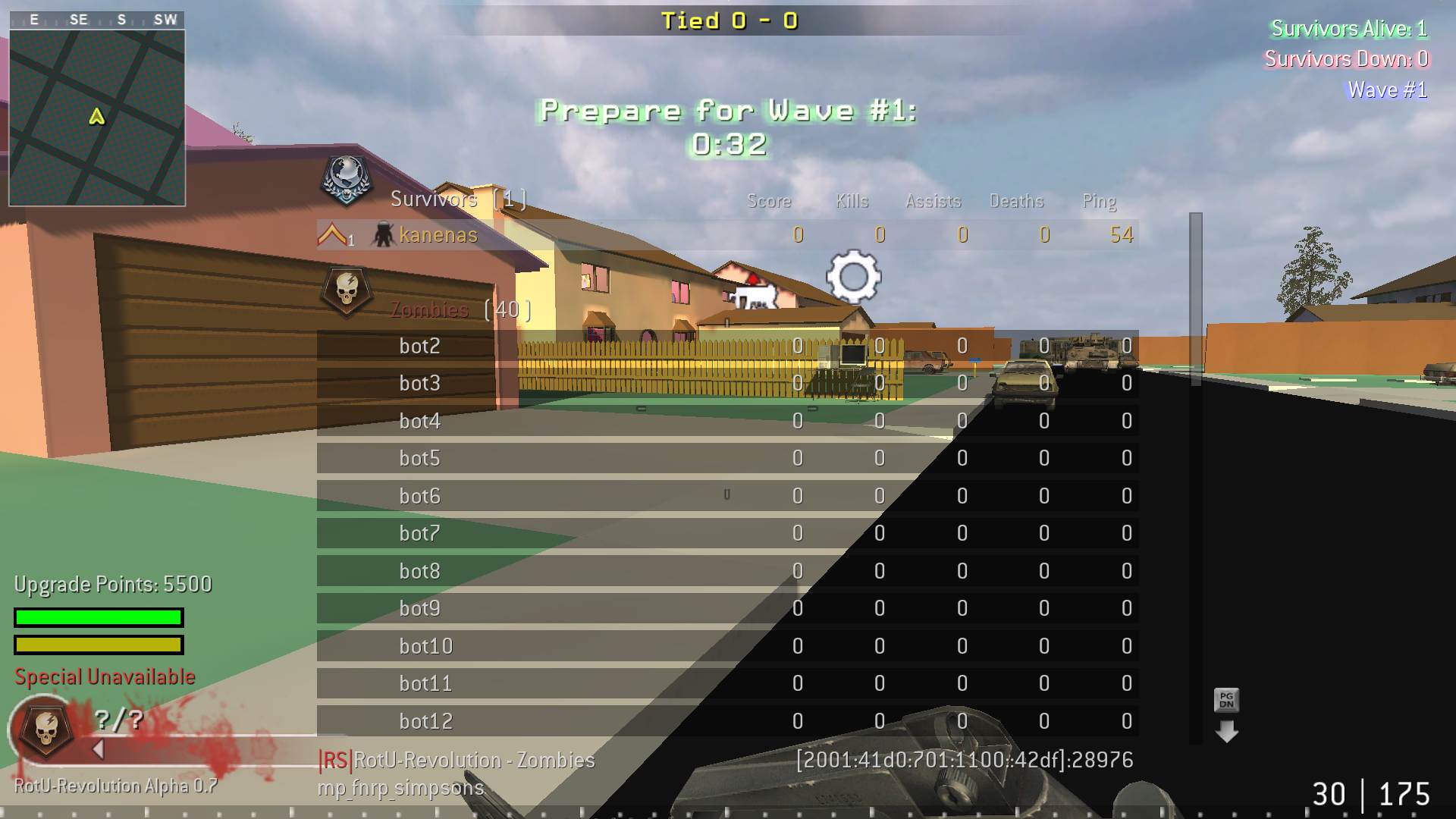 kanenas, mp_fnrp_simpsons, |RS|RotU-Revolution - Zombies