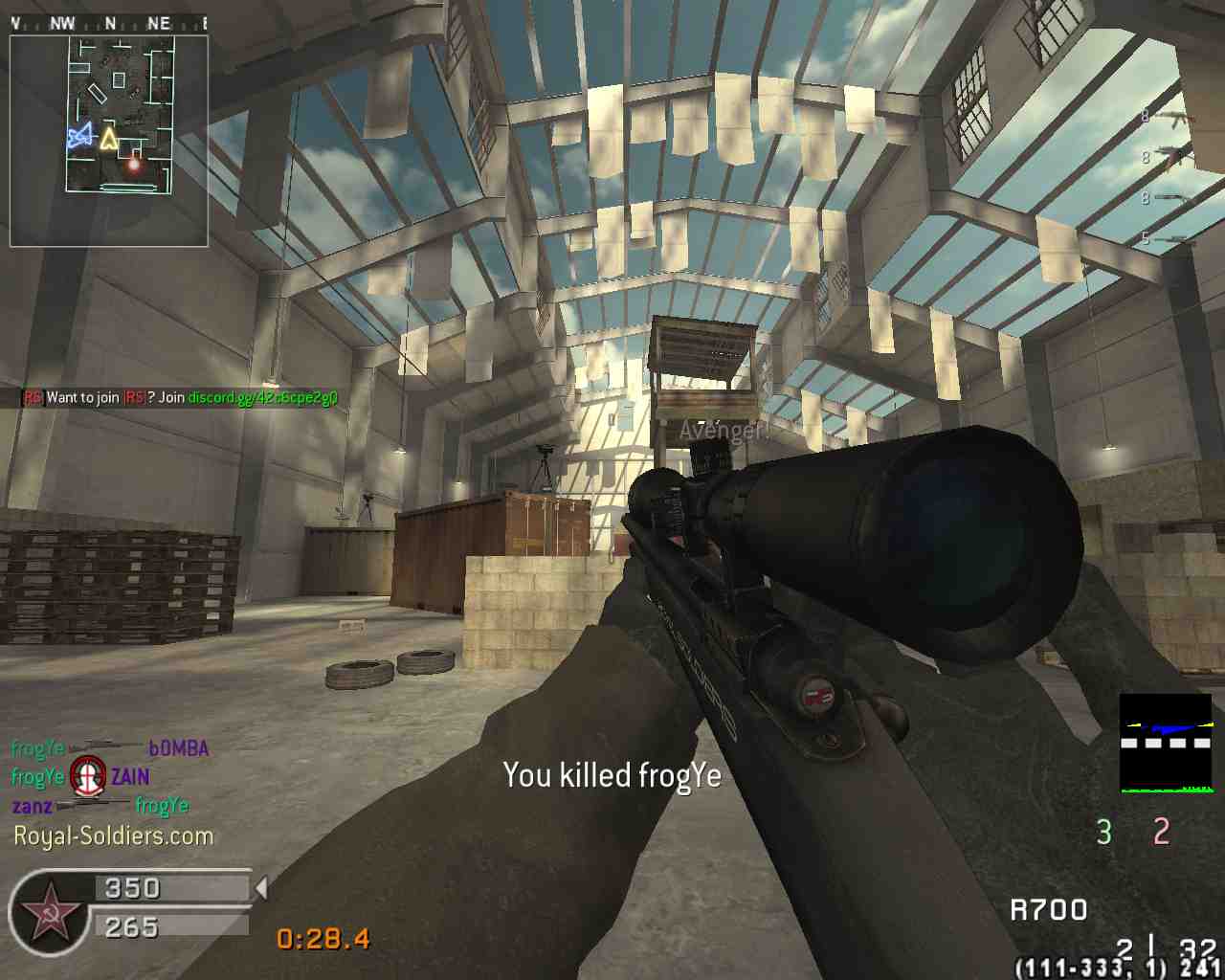 zanz, mp_killhouse, |RS|Promod TDM