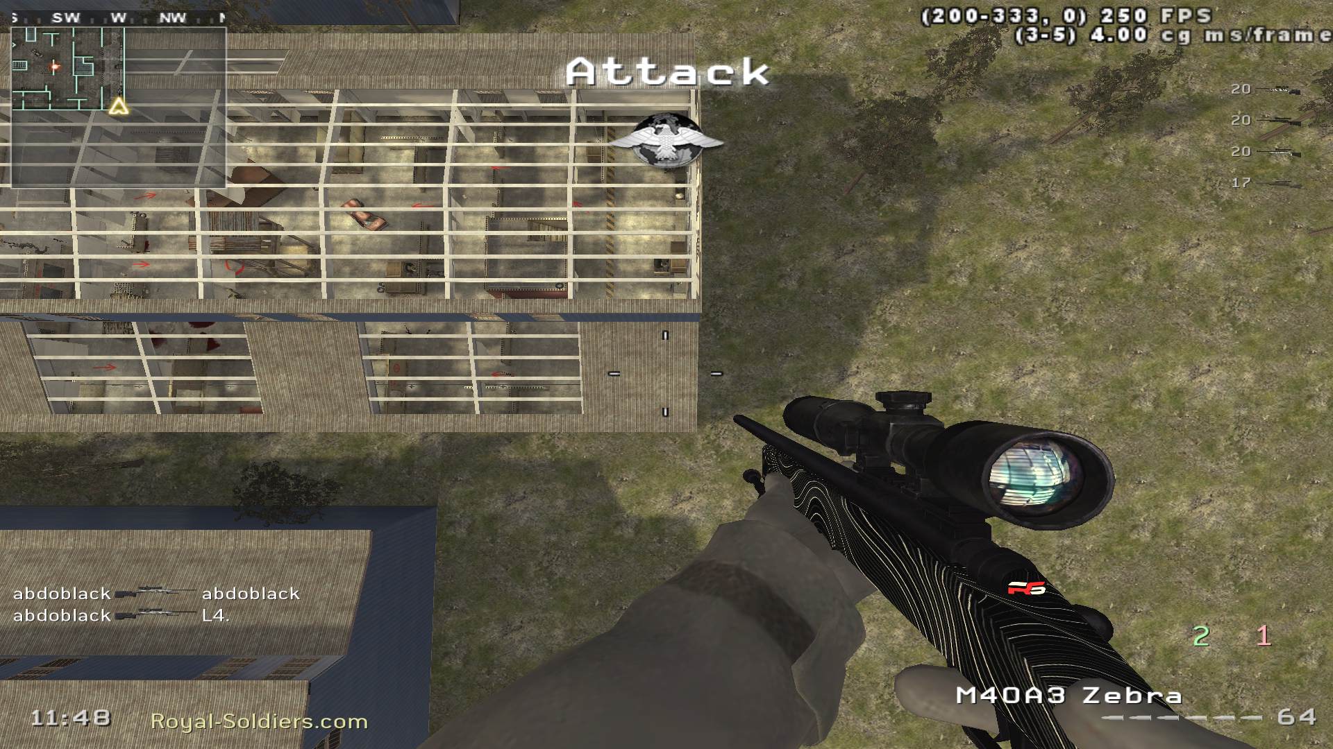 PuLsAr, mp_killhouse, |RS|Sniper Only Promod - Round: 18/20