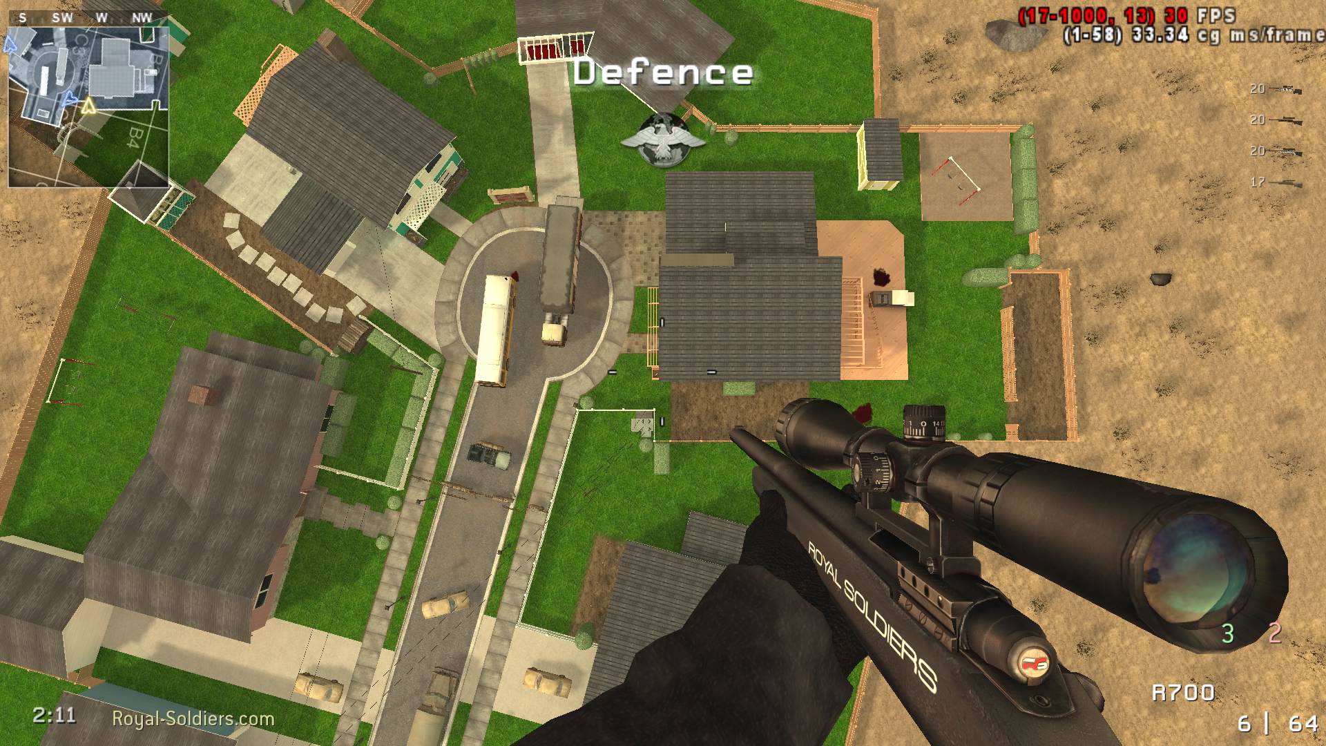 MADUWA, mp_nuketown, |RS|Sniper Only Promod - Round: 15/20
