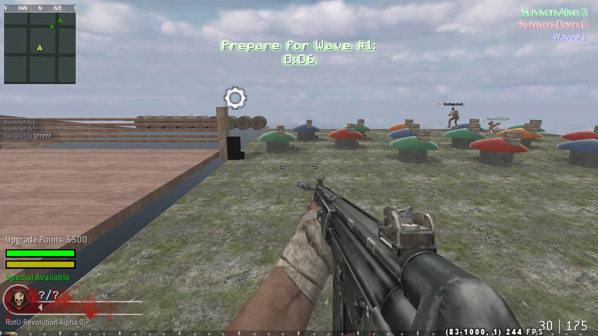SlackkSpY0, mp_fnrp_smurfs, |RS|RotU-Revolution - Zombies