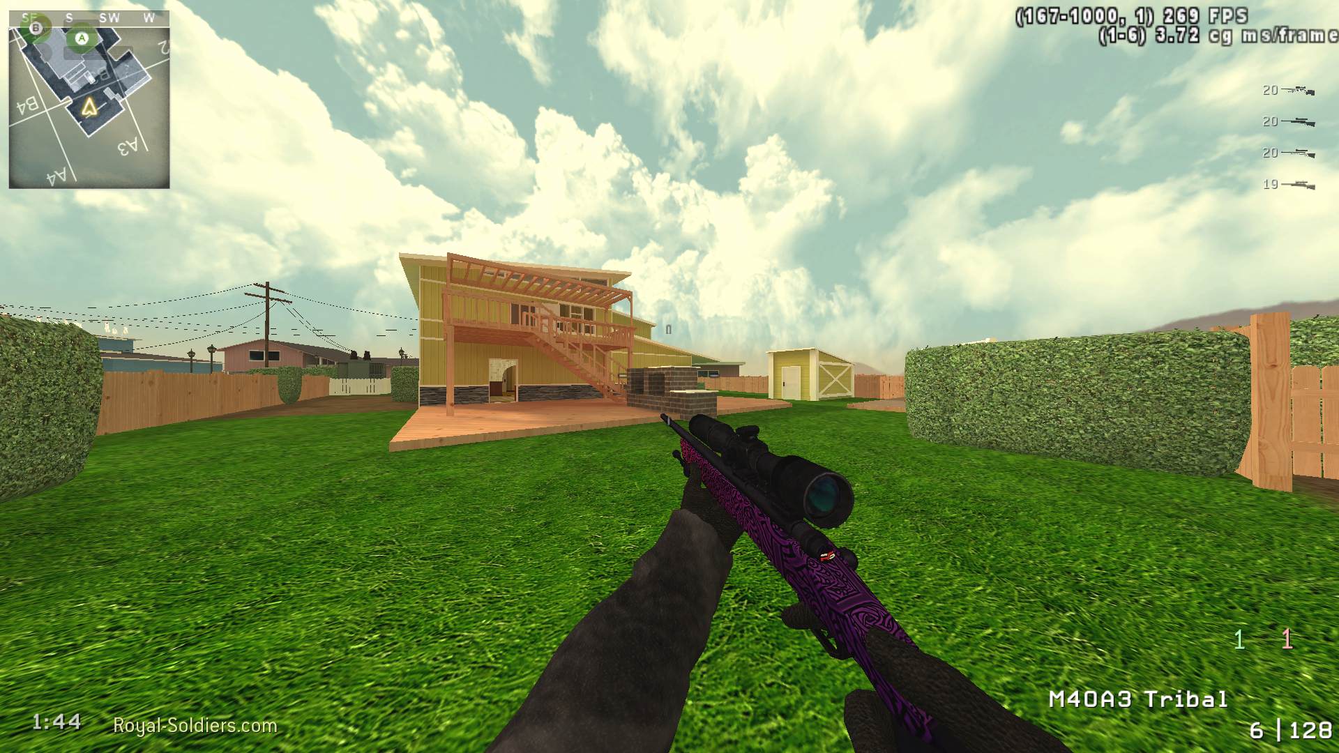 Dastan, mp_nuketown, |RS|Sniper Only Promod - Round: 4/20