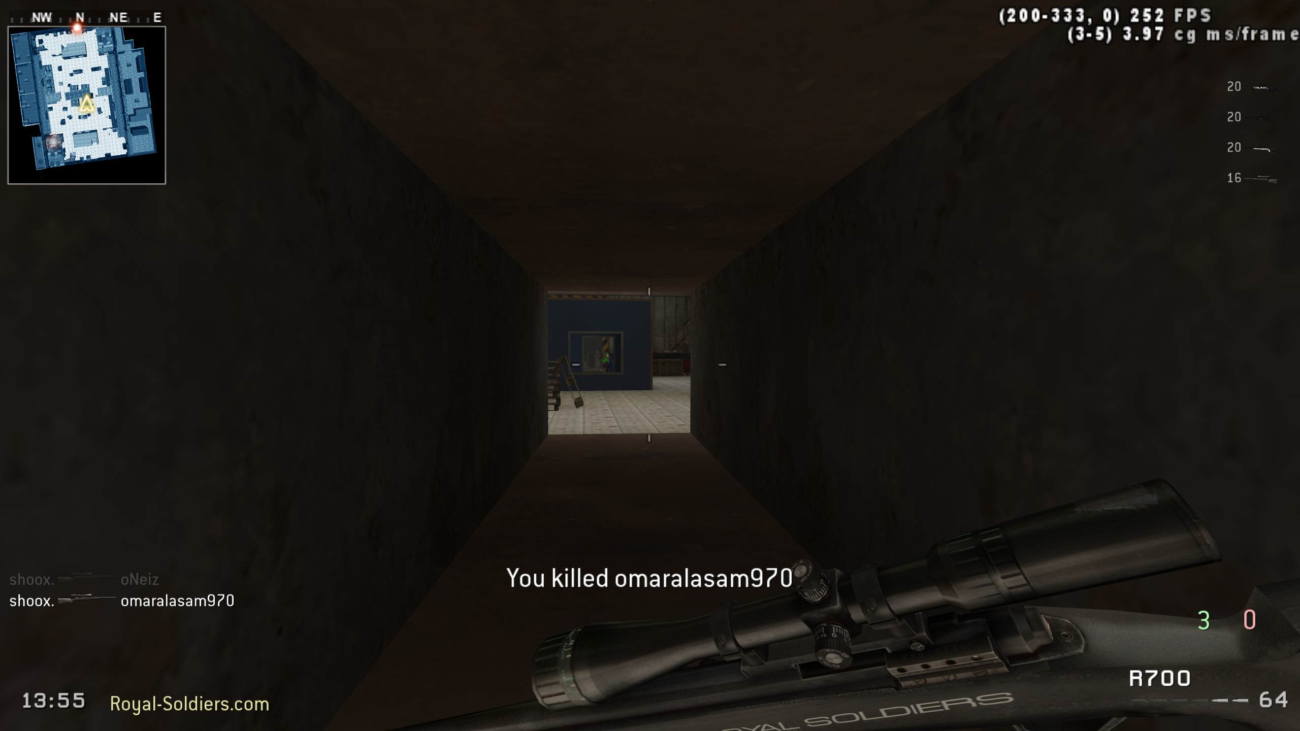 shoox, mp_bubba, |RS|Sniper Only Promod - Round: 4/20