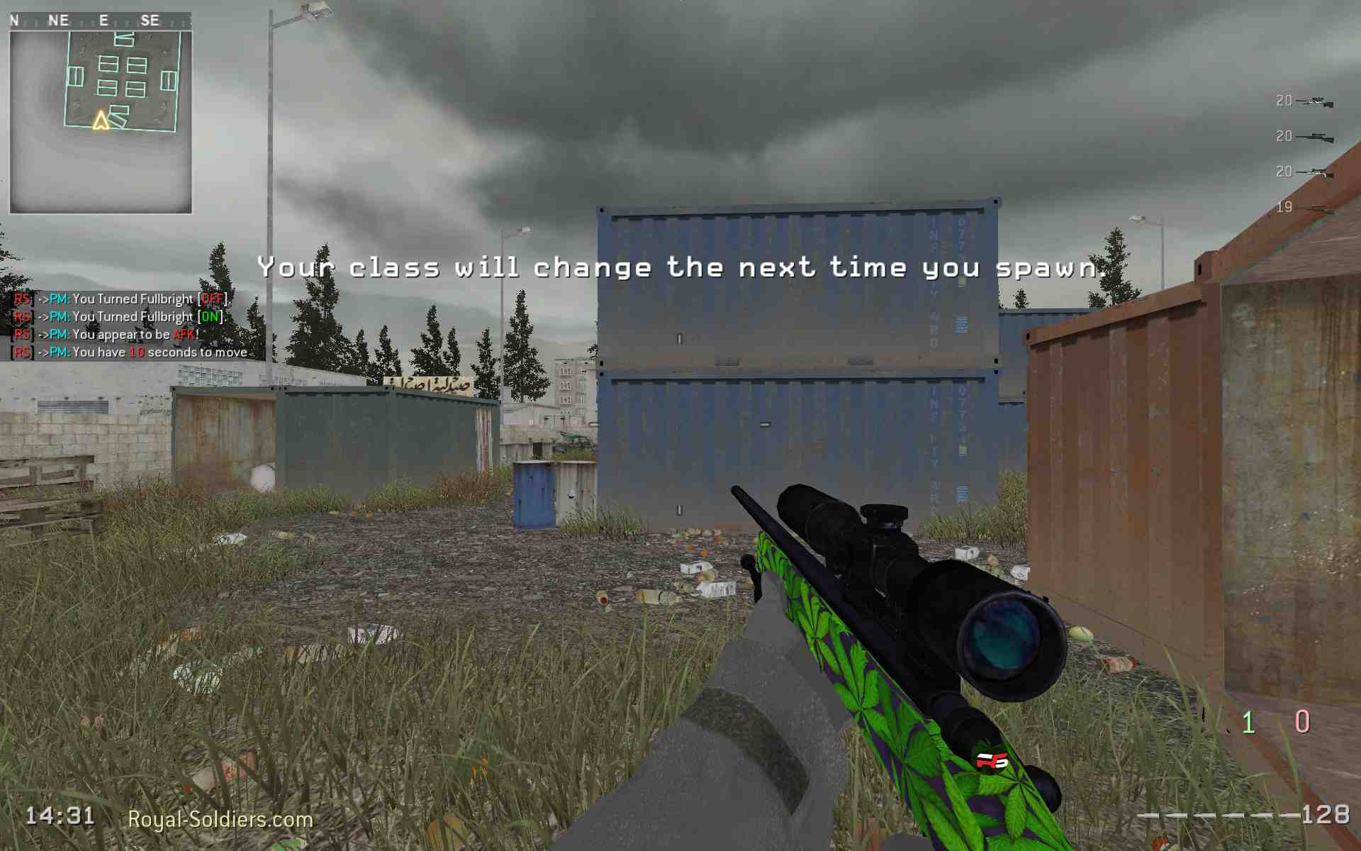 Jesuishomo, mp_shipment, |RS|Sniper Only Promod - Round: 17/20