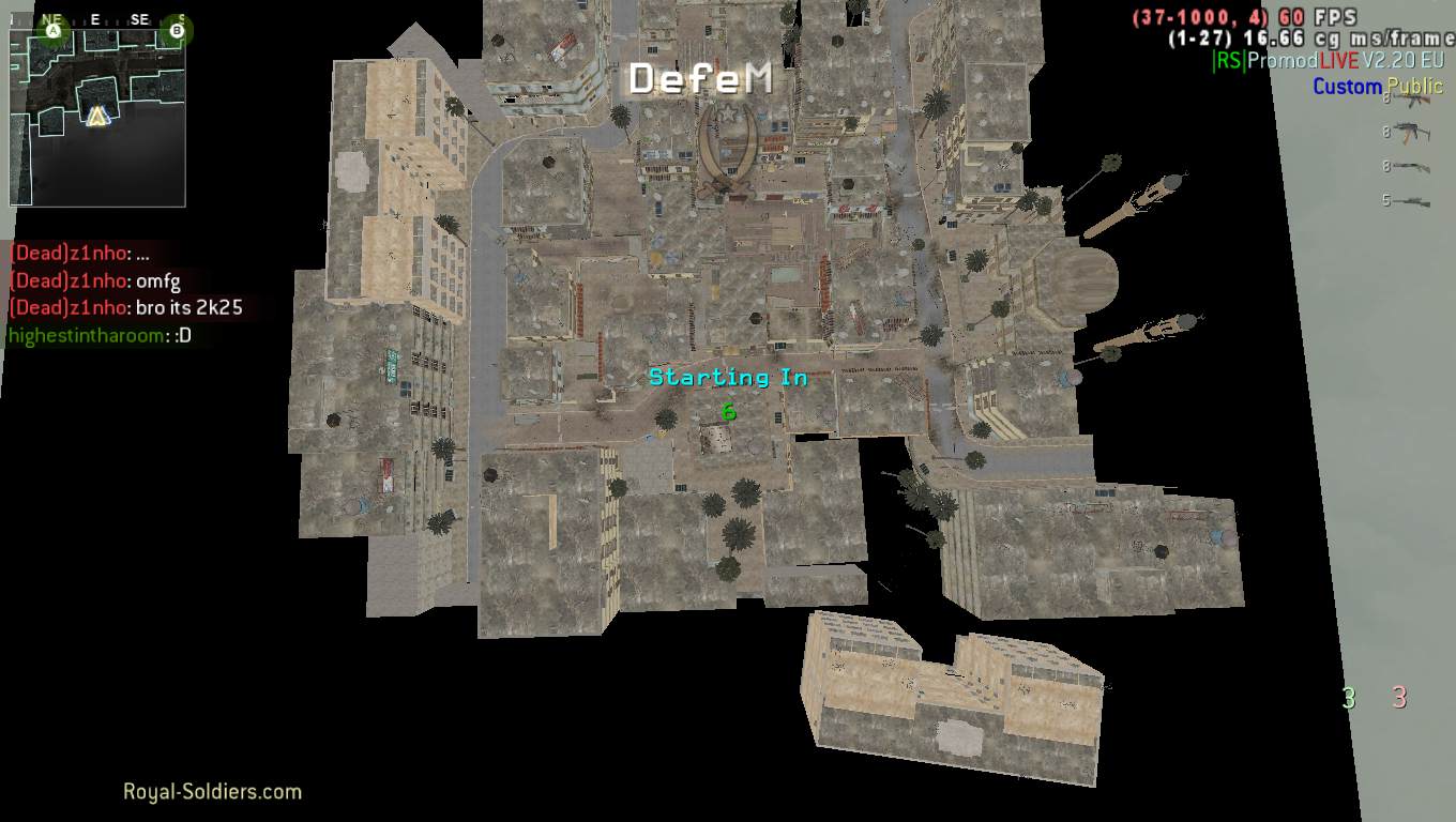 Zzz, mp_citystreets, |RS|Promod S&D 2.20 - Round: 4/20