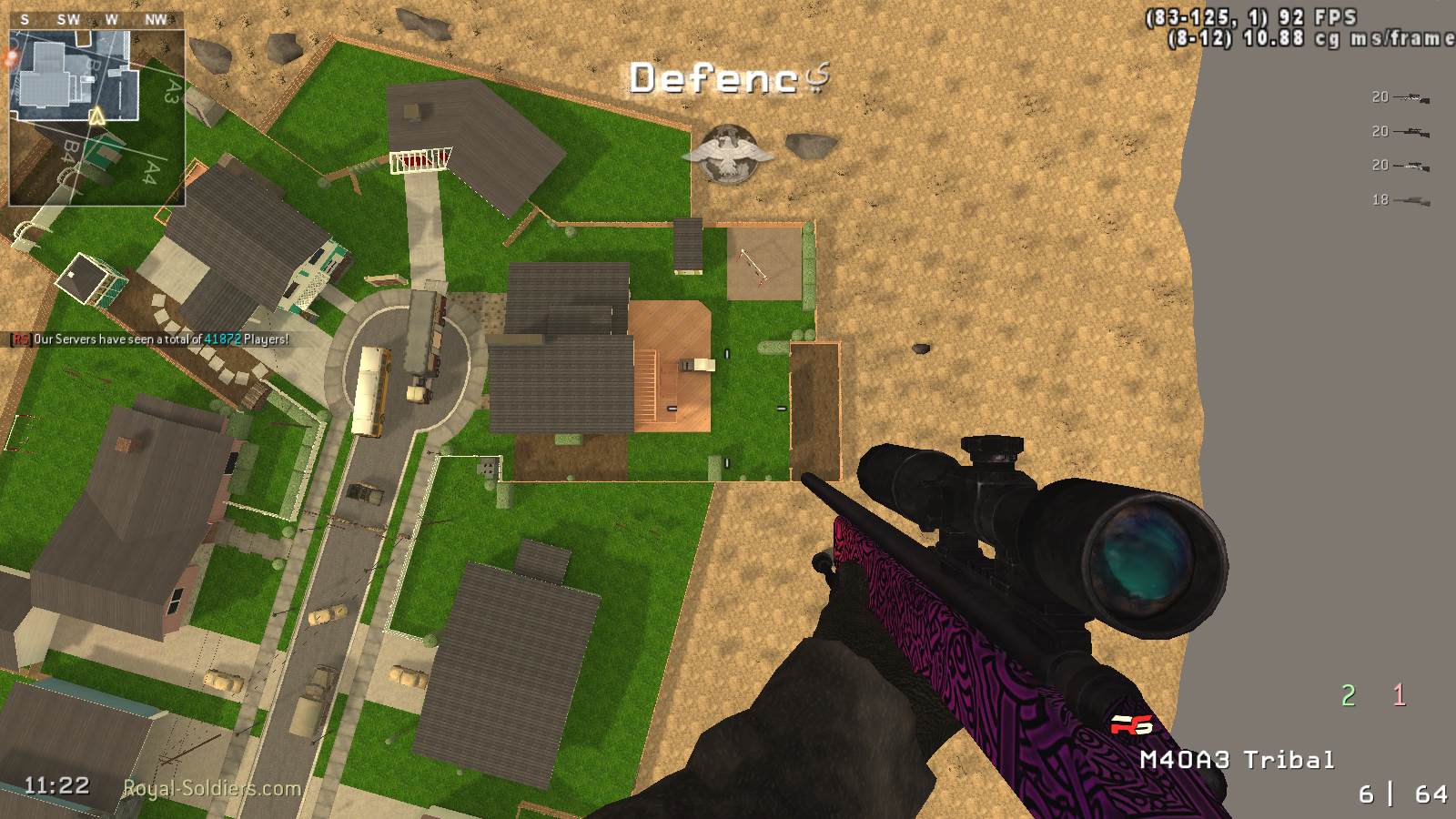 ghost, mp_nuketown, |RS|Sniper Only Promod - Round: 18/20
