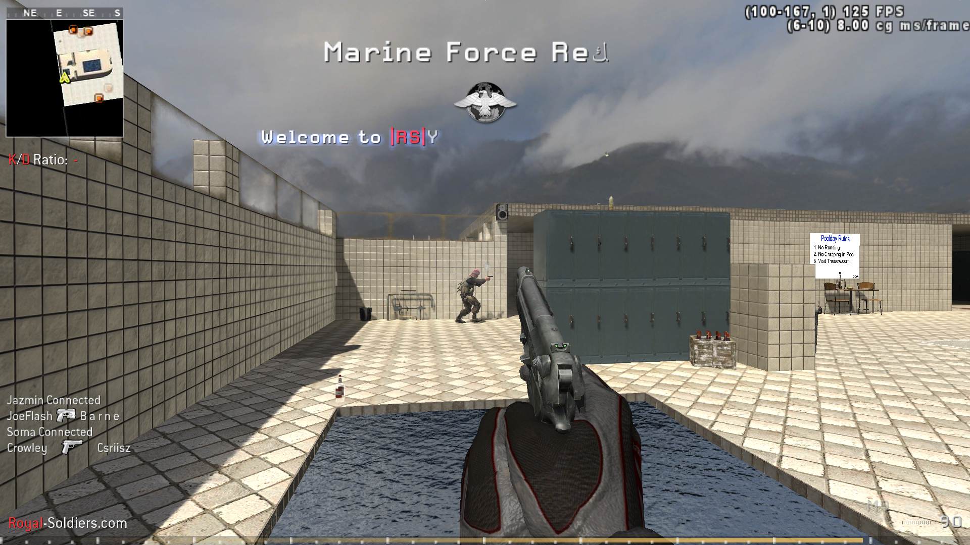Jazmin, mp_poolday, |RS|GunGame