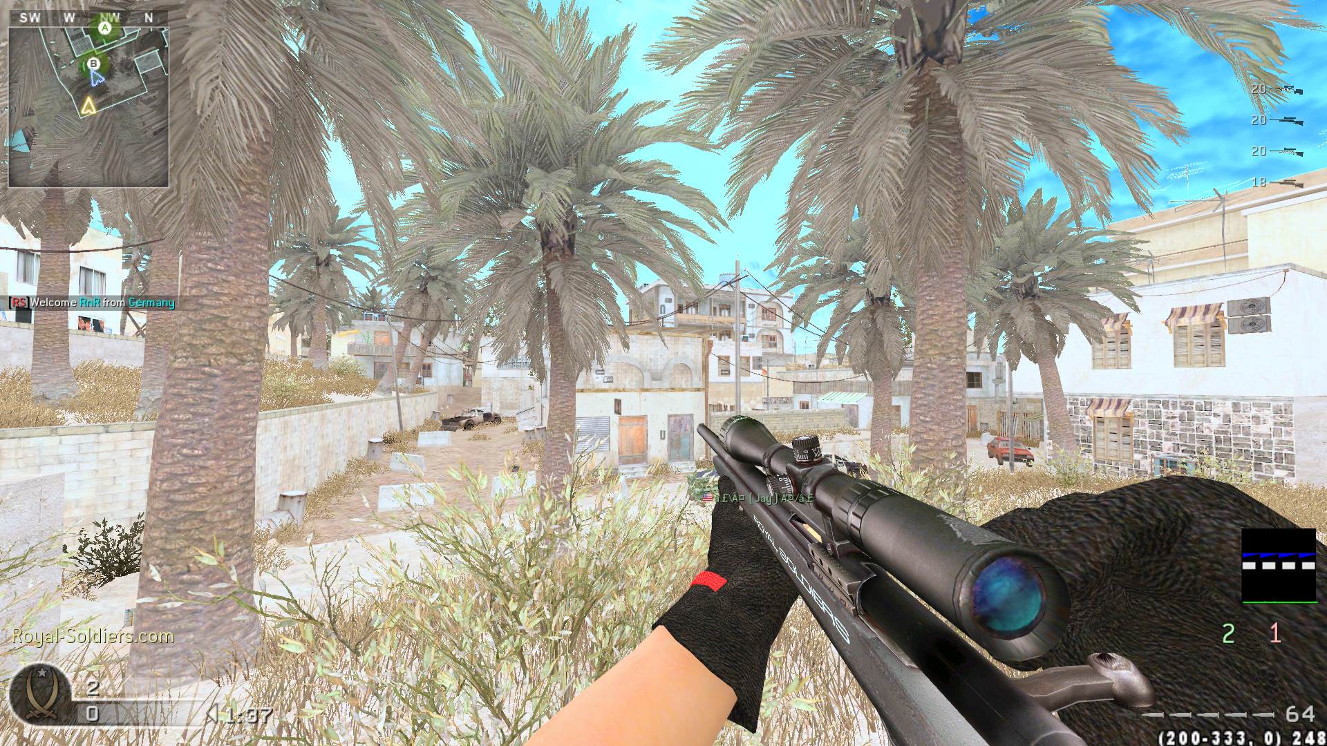 RnR, mp_crash, |RS|Sniper Only Promod - Round: 17/20