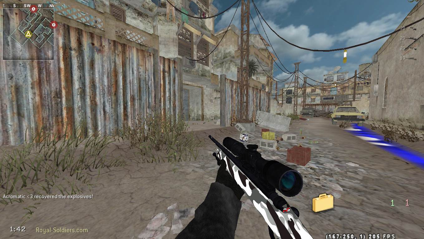 Acromatic <3, mp_backlot, |RS|Sniper Only Promod - Round: 10/20