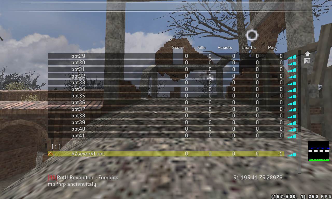 KlNG, mp_fnrp_ancient_italy, |RS|RotU-Revolution - Zombies