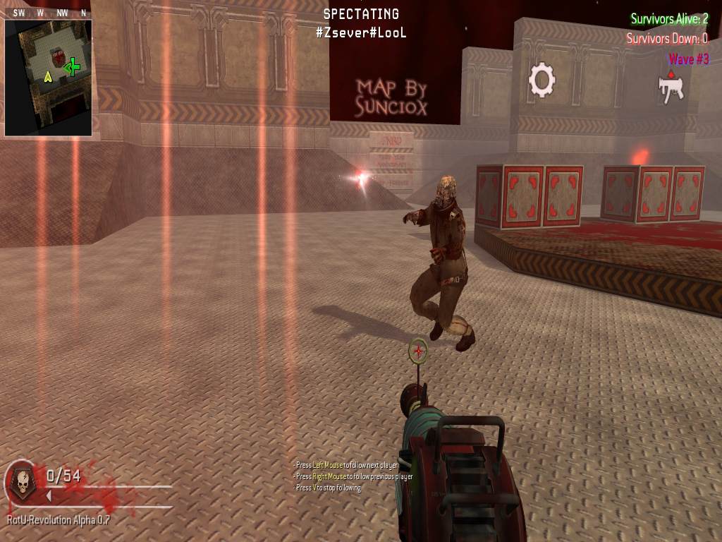 Sm0kE, mp_fnrp_quake3_arena, |RS|RotU-Revolution - Zombies