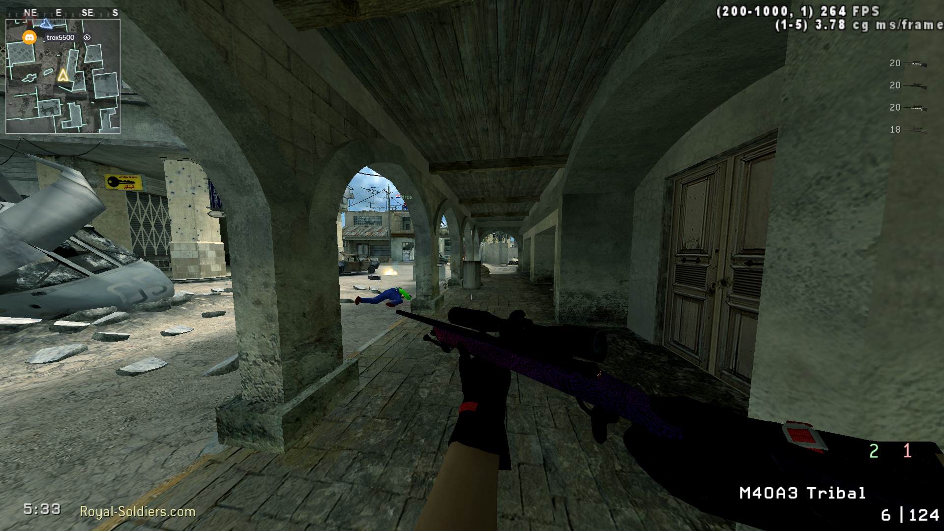 Dastan, mp_crash, |RS|Sniper Only Promod - Round: 4/20