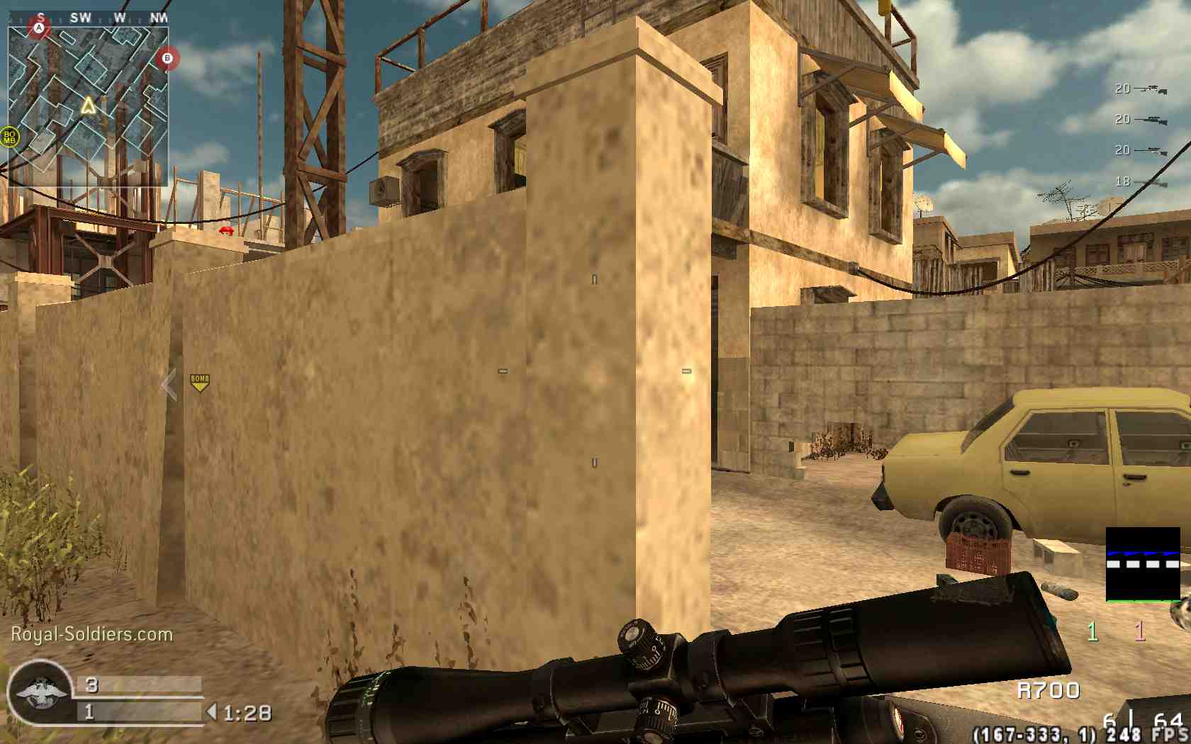 TCM qLimAxzU19, mp_backlot, |RS|Sniper Only Promod - Round: 4/20