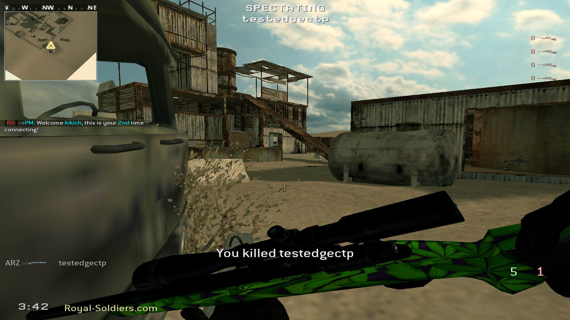 kikich, mp_modern_rust, |RS|Sniper Only Promod - Round: 4/20