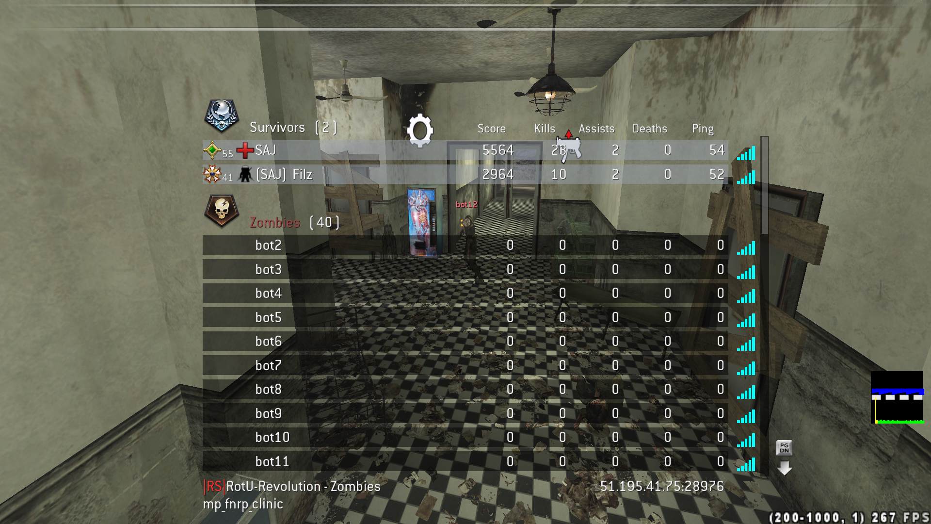 KlNG, mp_fnrp_clinic, |RS|RotU-Revolution - Zombies
