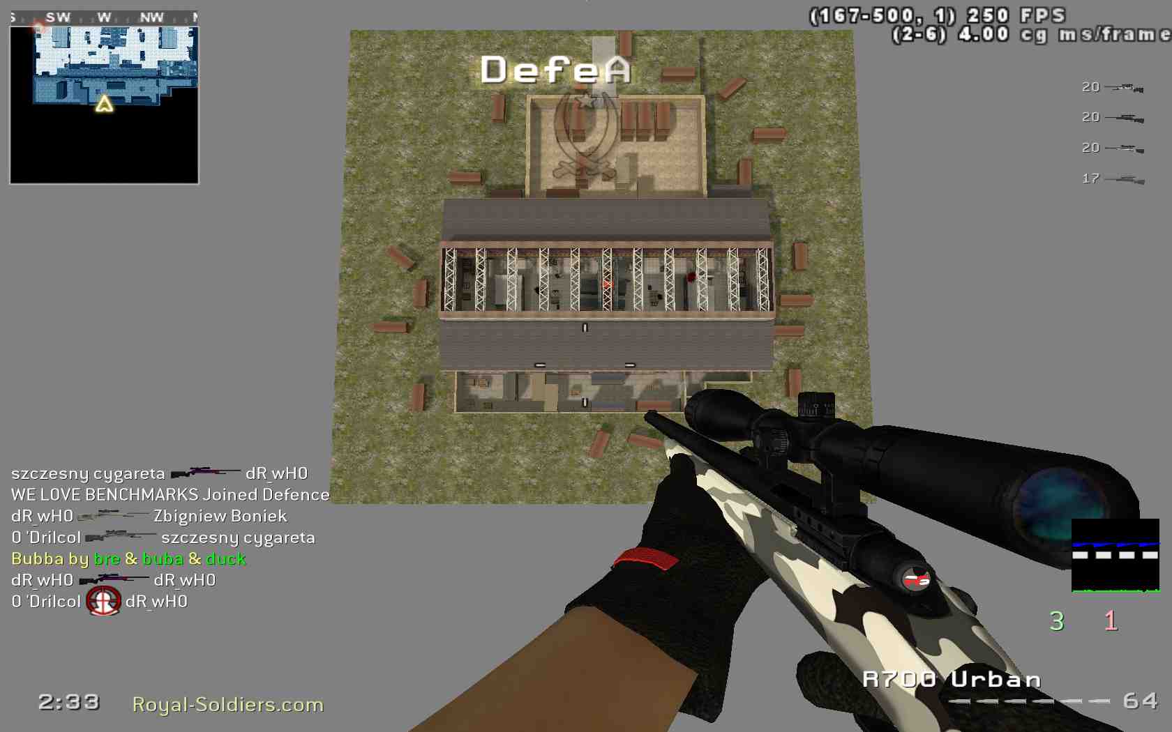 WE LOVE BENCHMARKS, mp_bubba, |RS|Sniper Only Promod