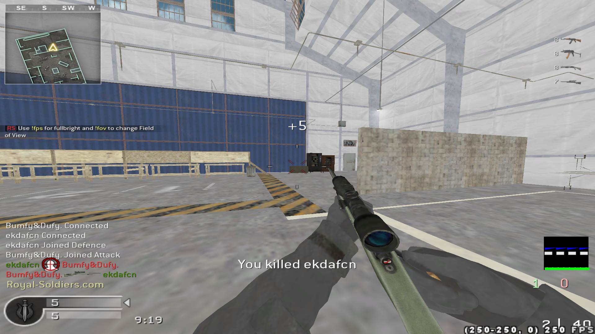 BumfyDufy, mp_killhouse, |RS|Promod TDM