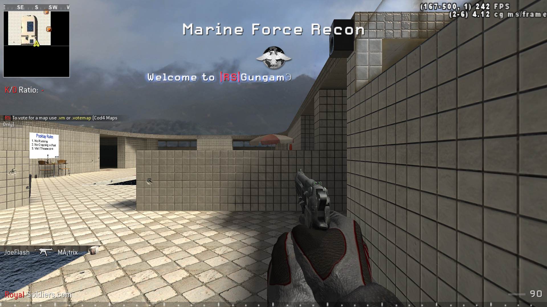 Warmachine22, mp_poolday, |RS|GunGame