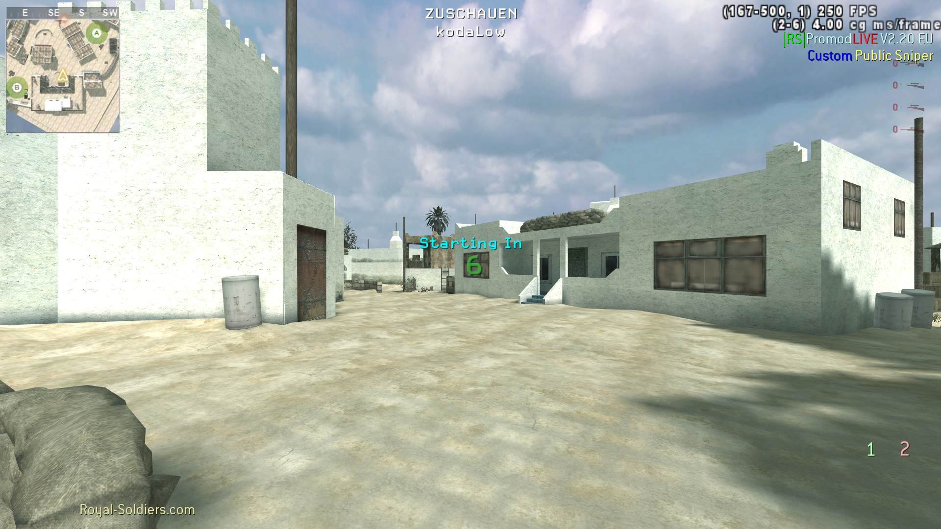 Reguel, mp_toujane_beta, |RS|Sniper Only Promod - Round: 14/20